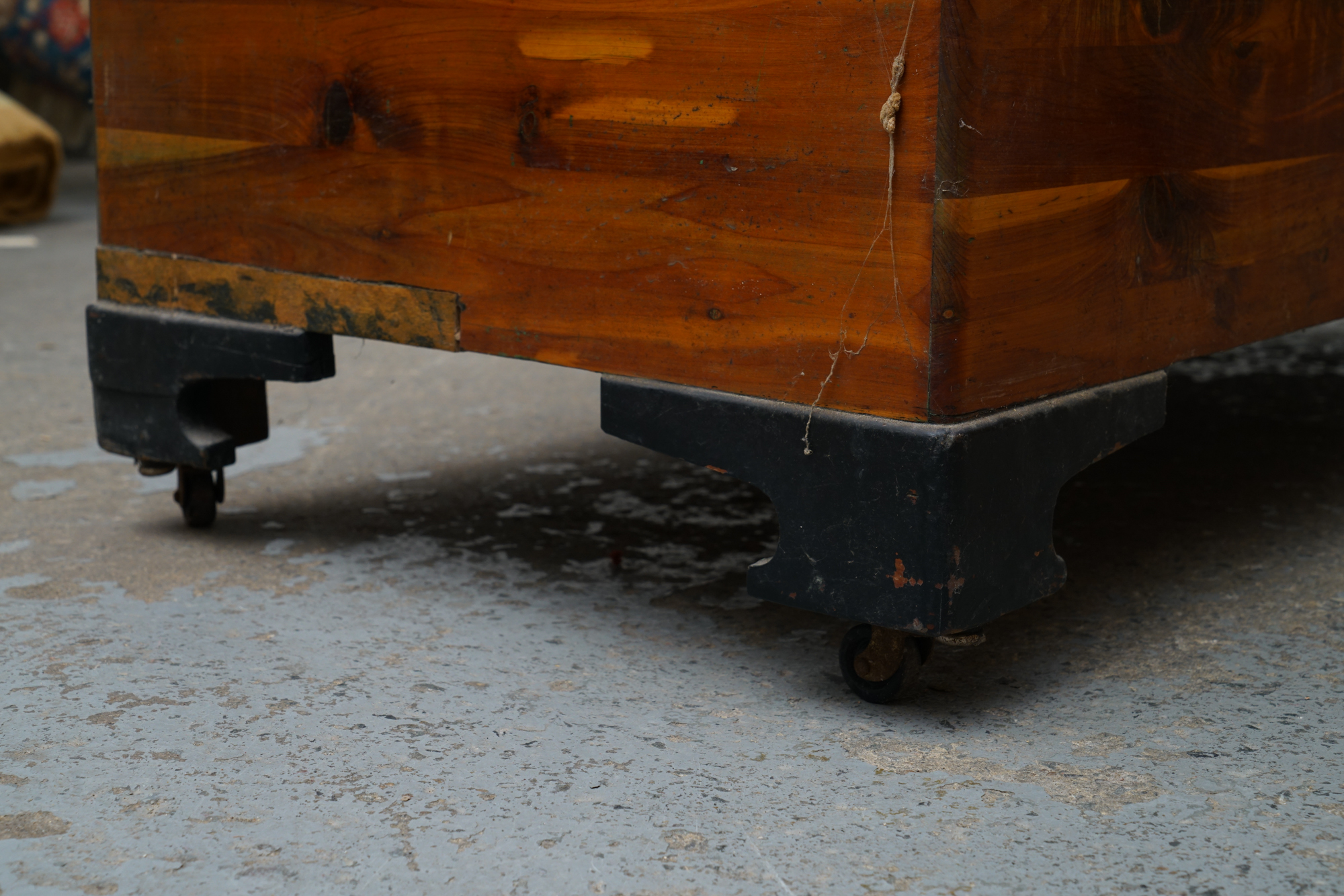 Vintage Cedar Chest on Casters