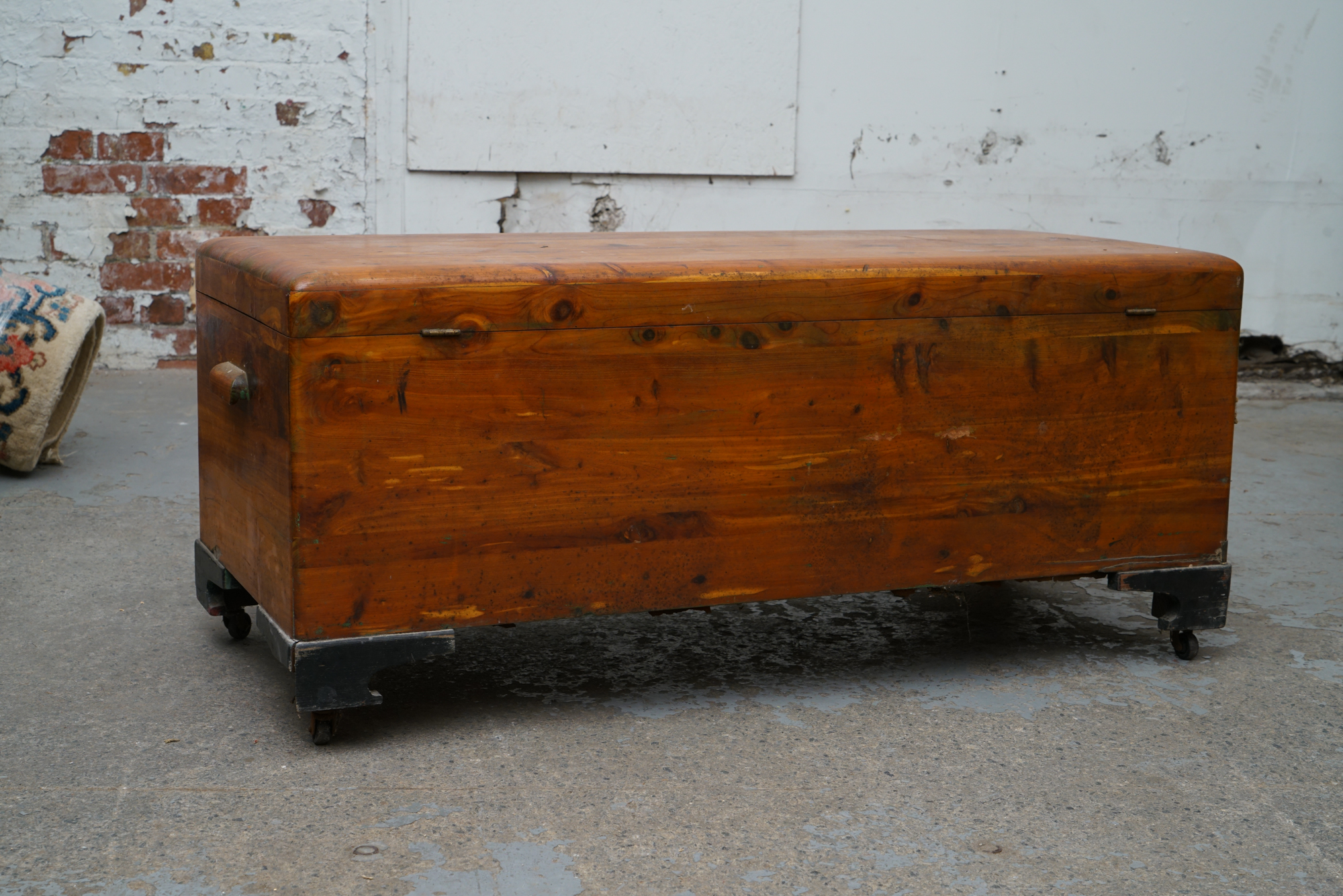 Vintage Cedar Chest on Casters
