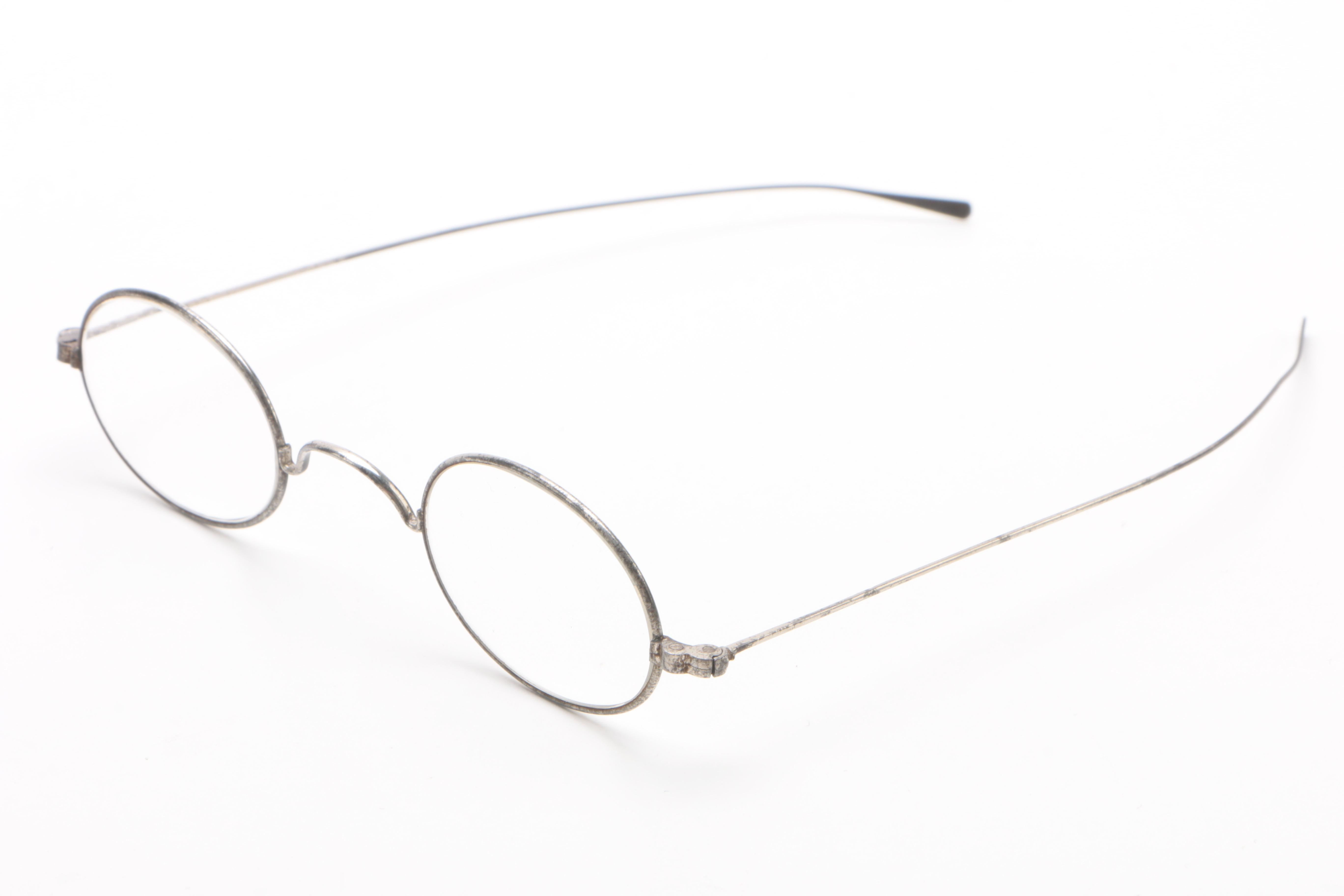 Antique Wire Frame Eyeglasses