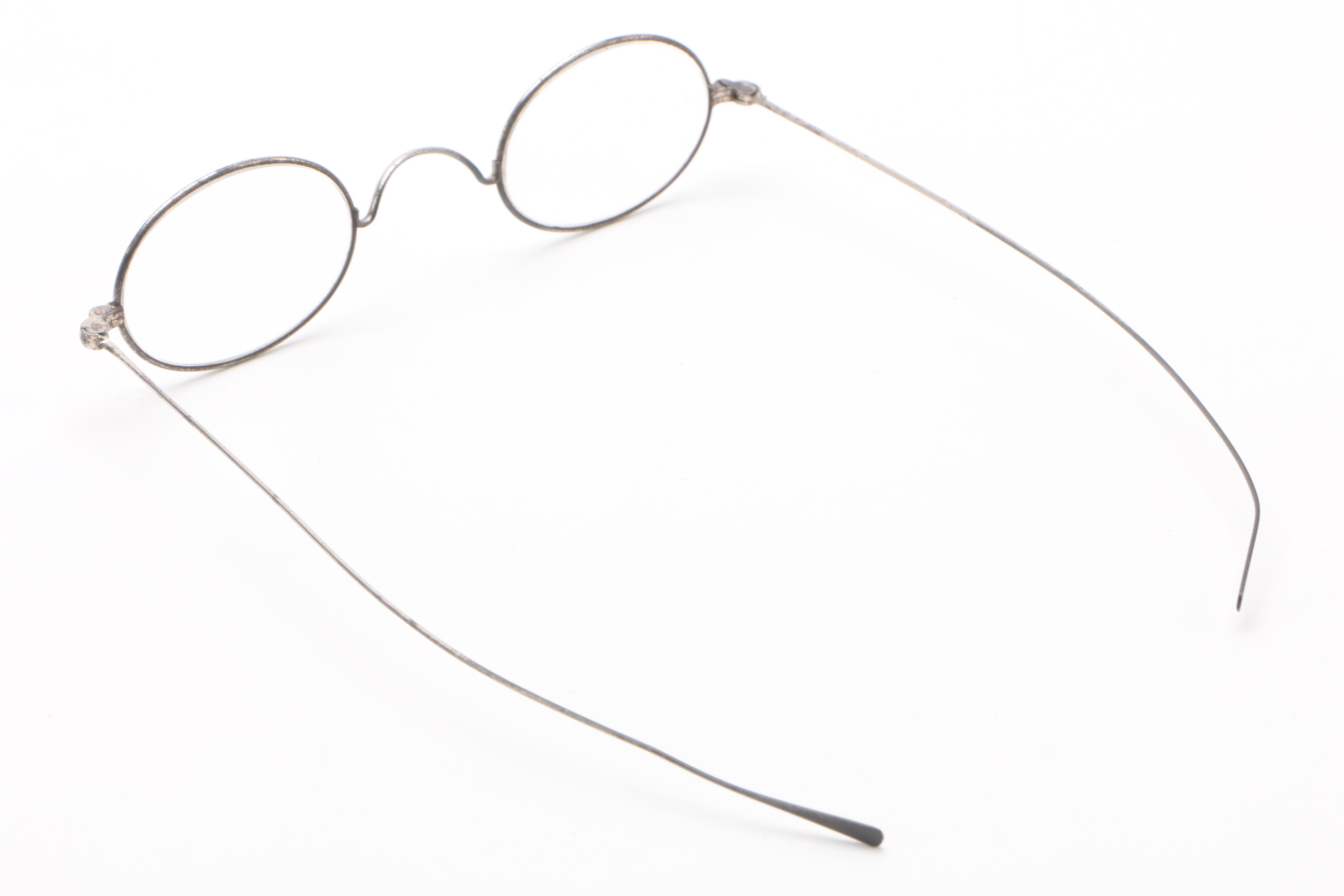 Antique Wire Frame Eyeglasses