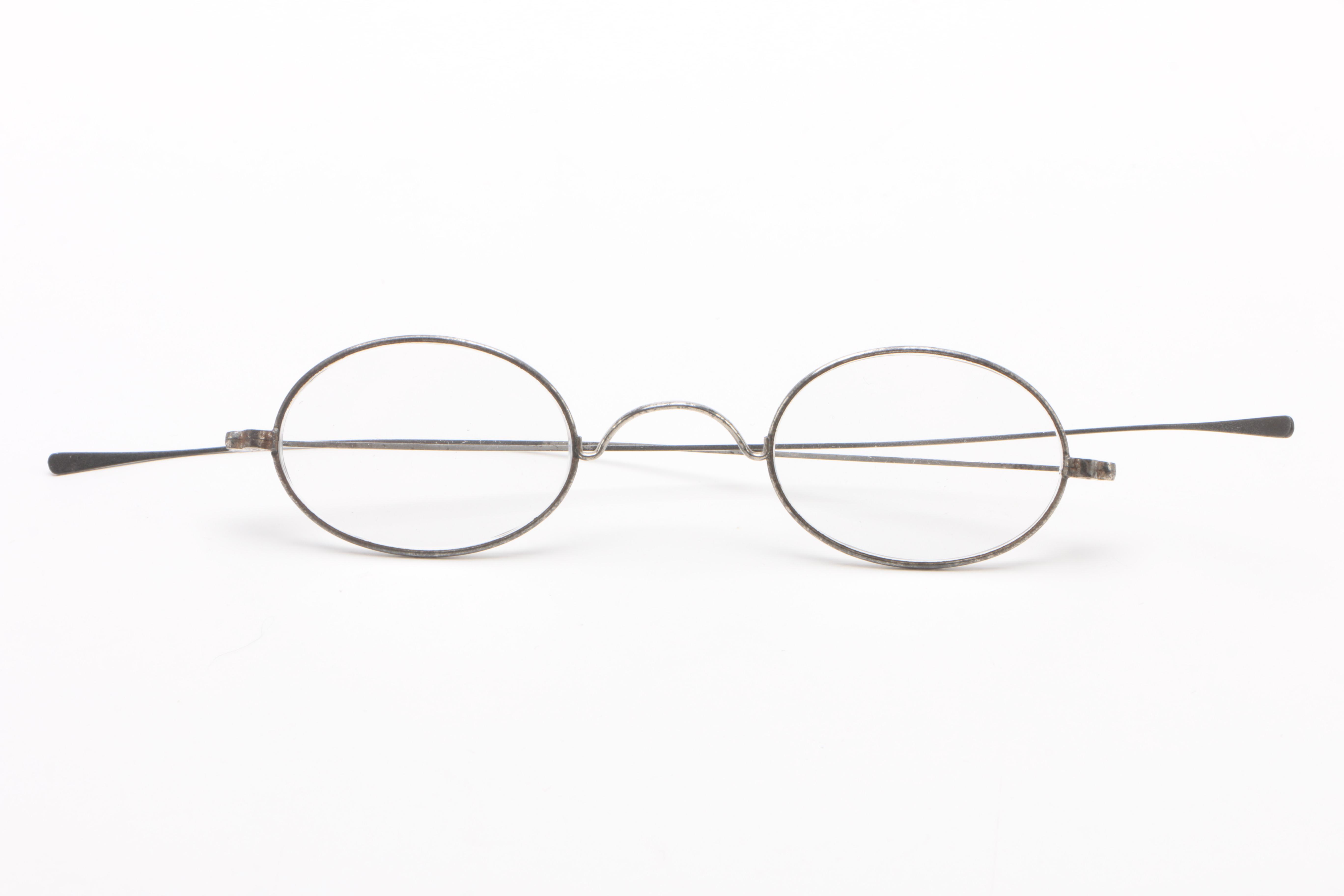 Antique Wire Frame Eyeglasses