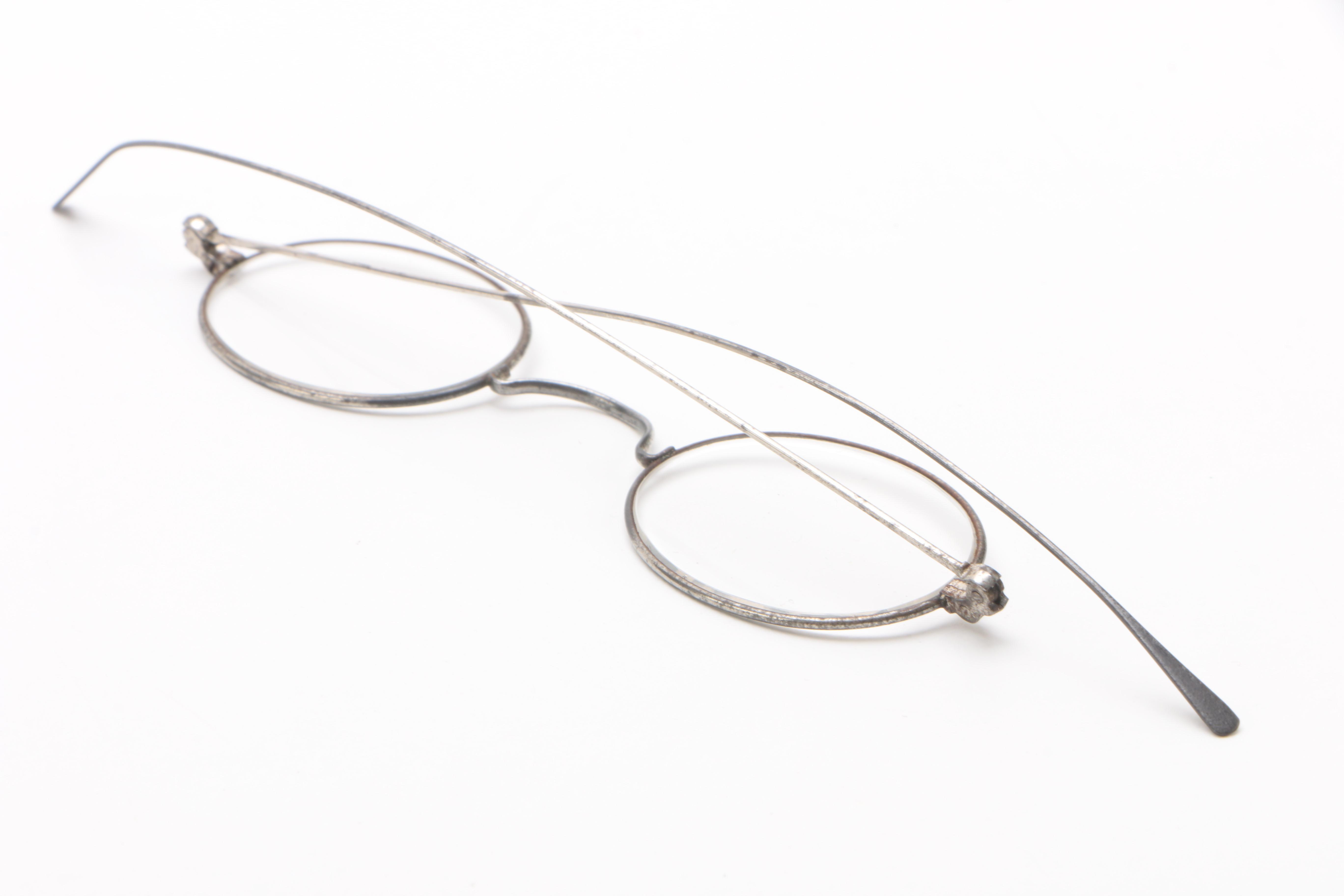 Antique Wire Frame Eyeglasses