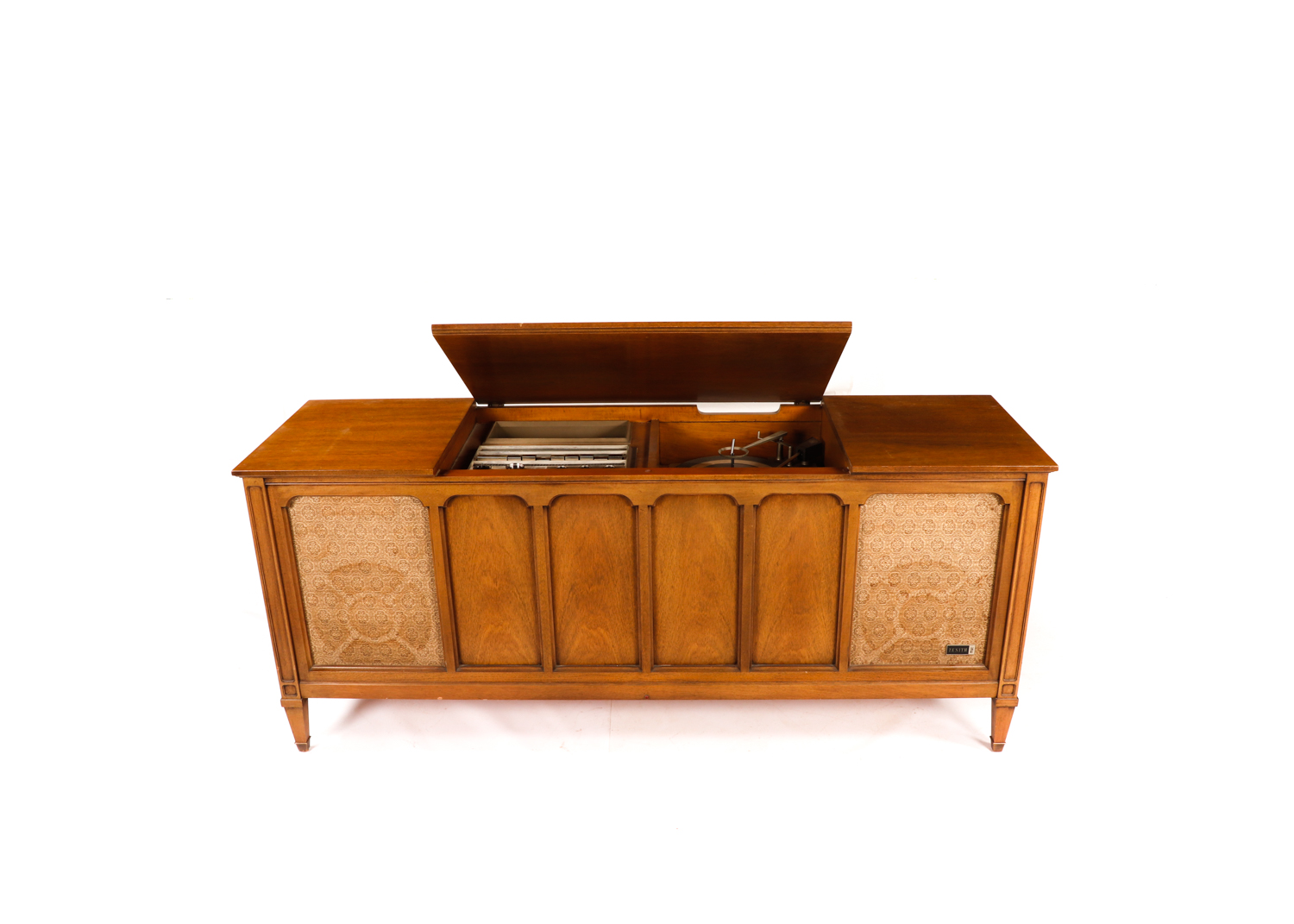 1960s Zenith ML2675 Hi Fi Stereo Console with AM/FM Radio and Turntable