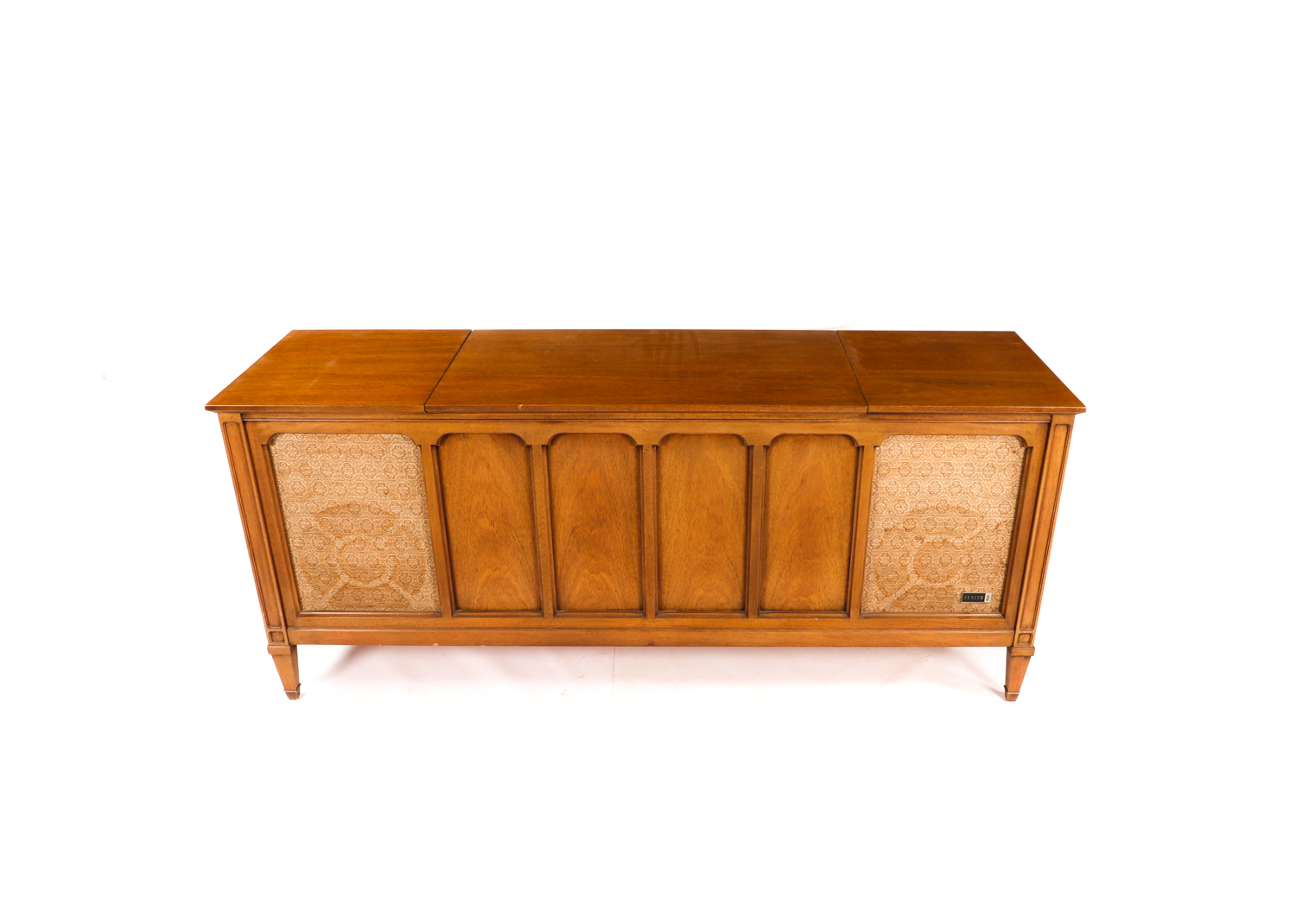 1960s Zenith ML2675 Hi Fi Stereo Console with AM/FM Radio and Turntable