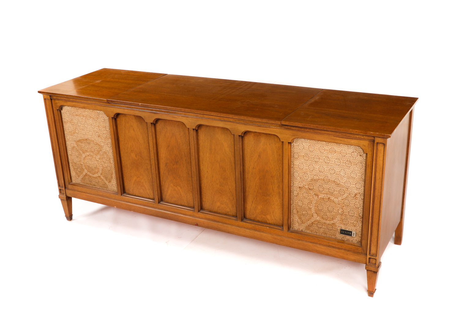 1960s Zenith ML2675 Hi Fi Stereo Console with AM/FM Radio and Turntable