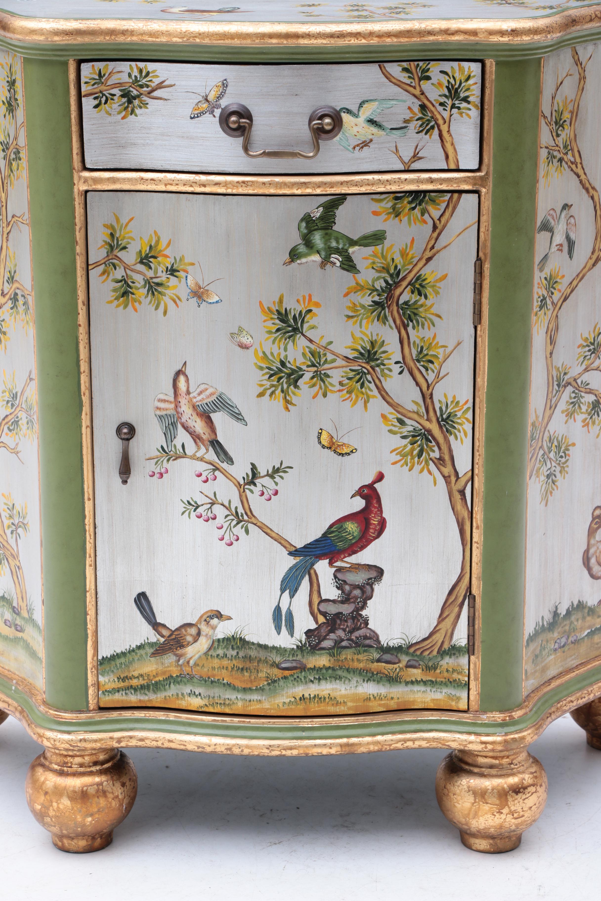 Asian Inspired Decorative Cabinet