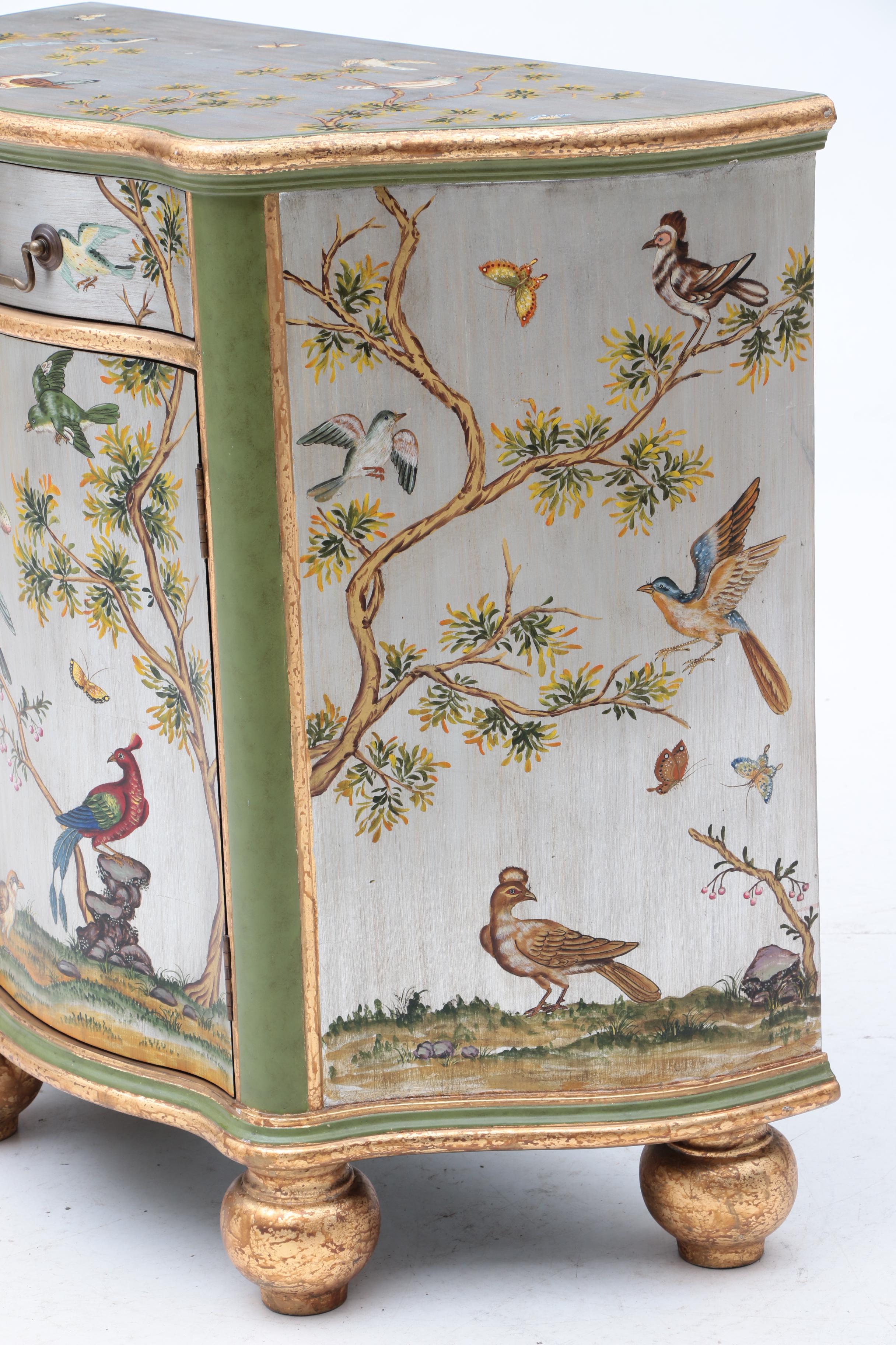 Asian Inspired Decorative Cabinet