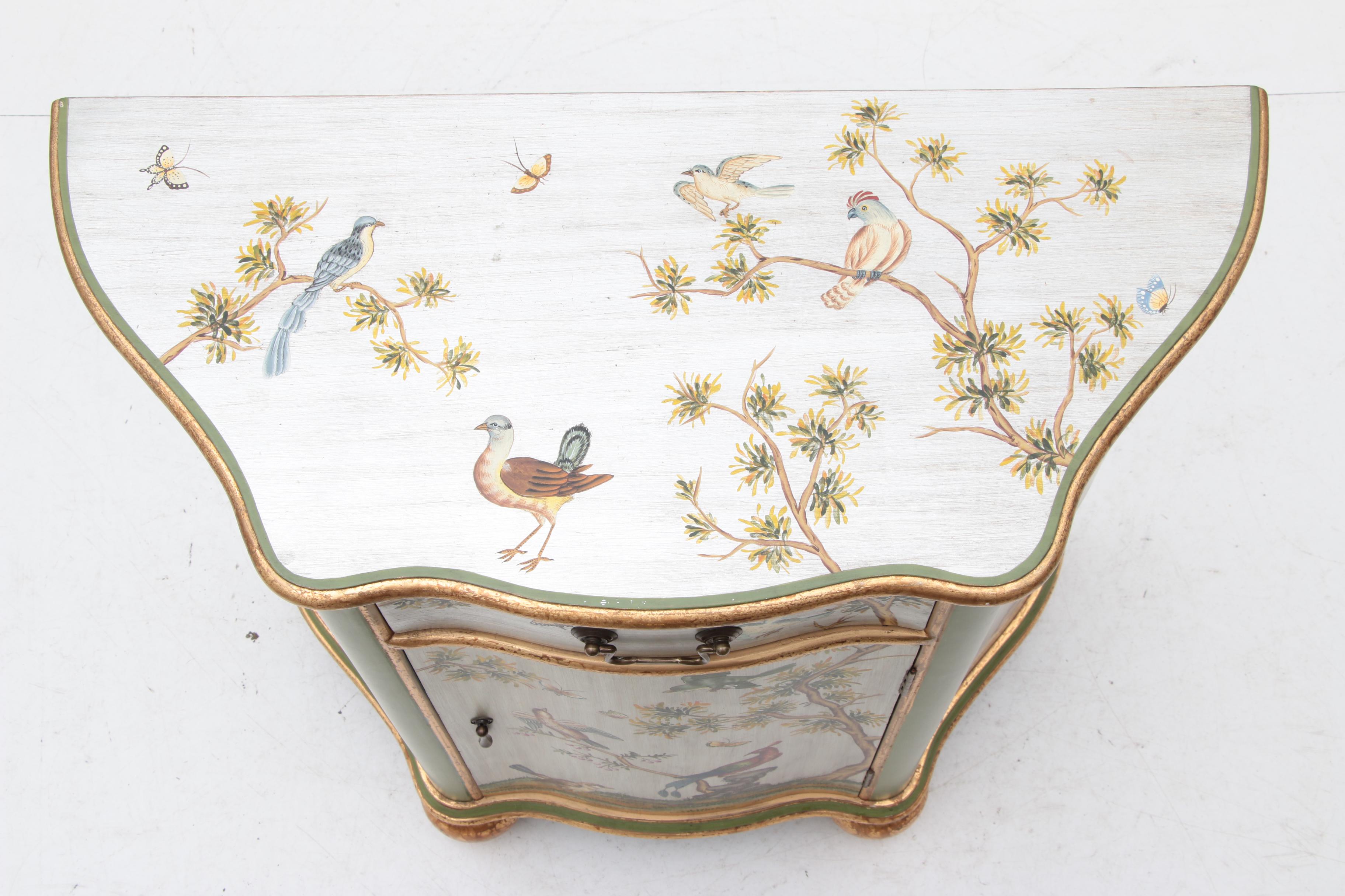 Asian Inspired Decorative Cabinet