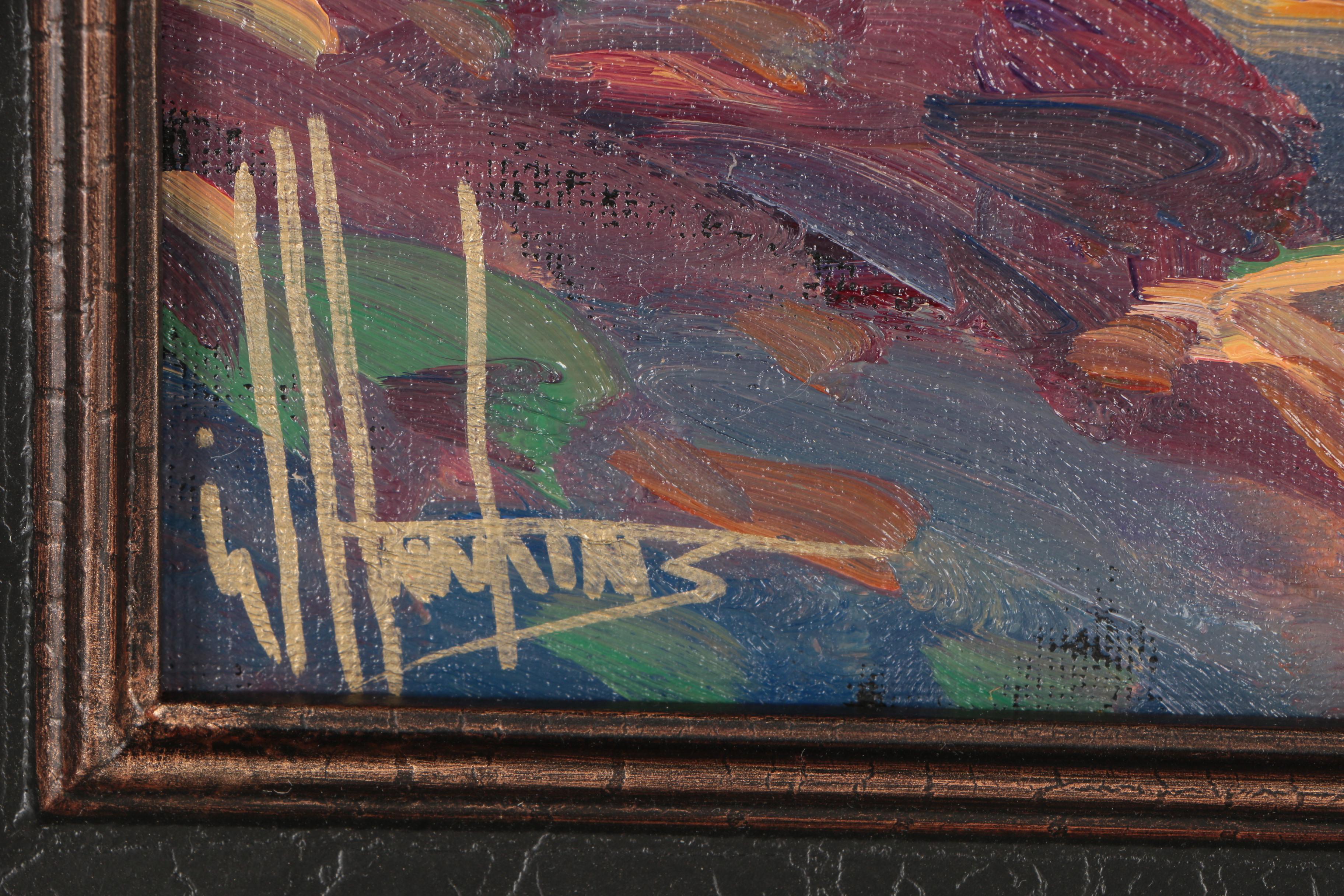 William Hawkins Oil Painting