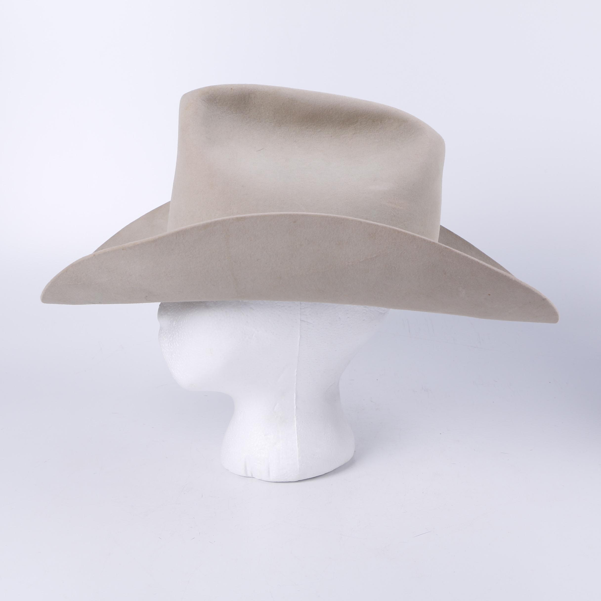 Men's Vintage Resistol and Stetson Felt Cowboy Hats