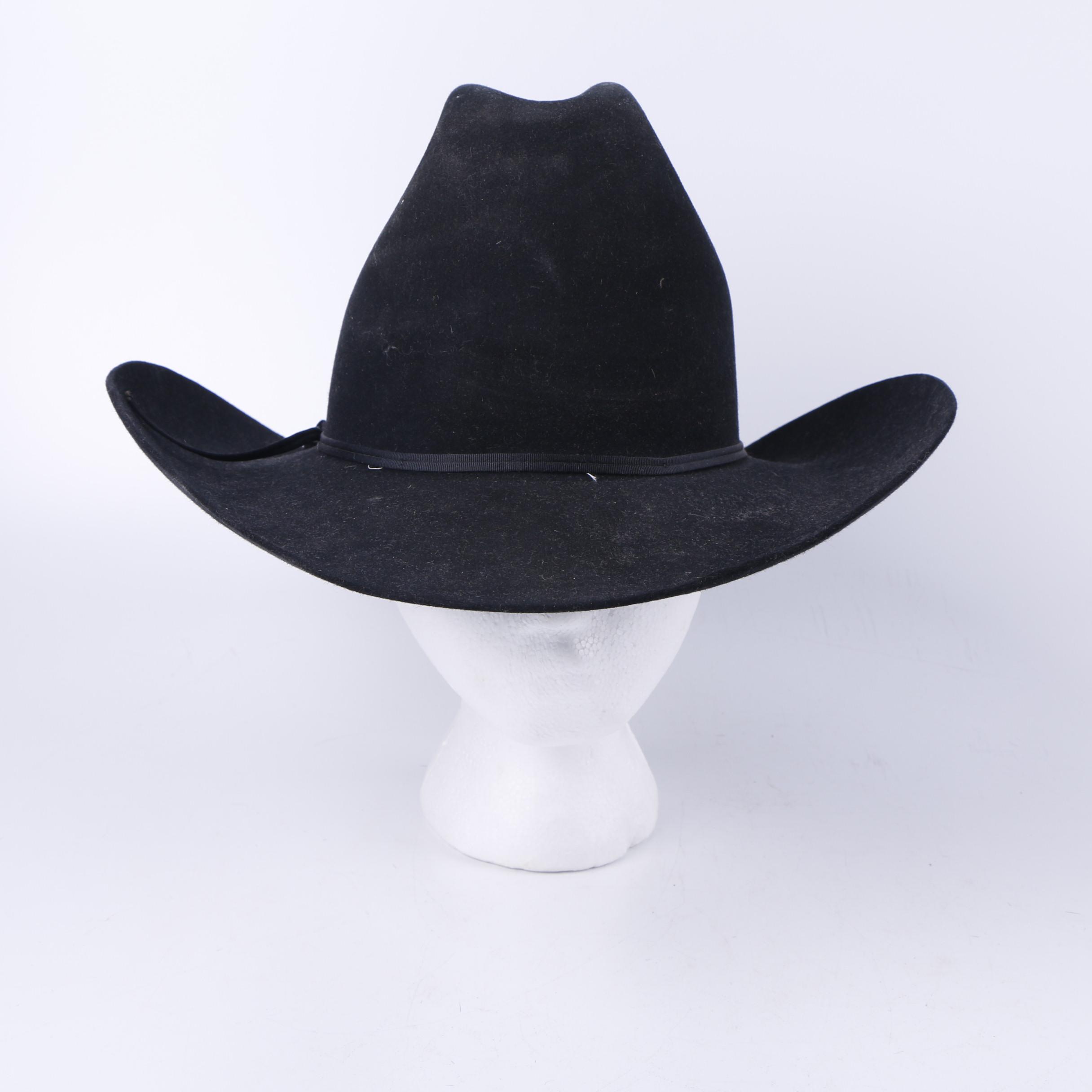 Men's Vintage Resistol and Stetson Felt Cowboy Hats