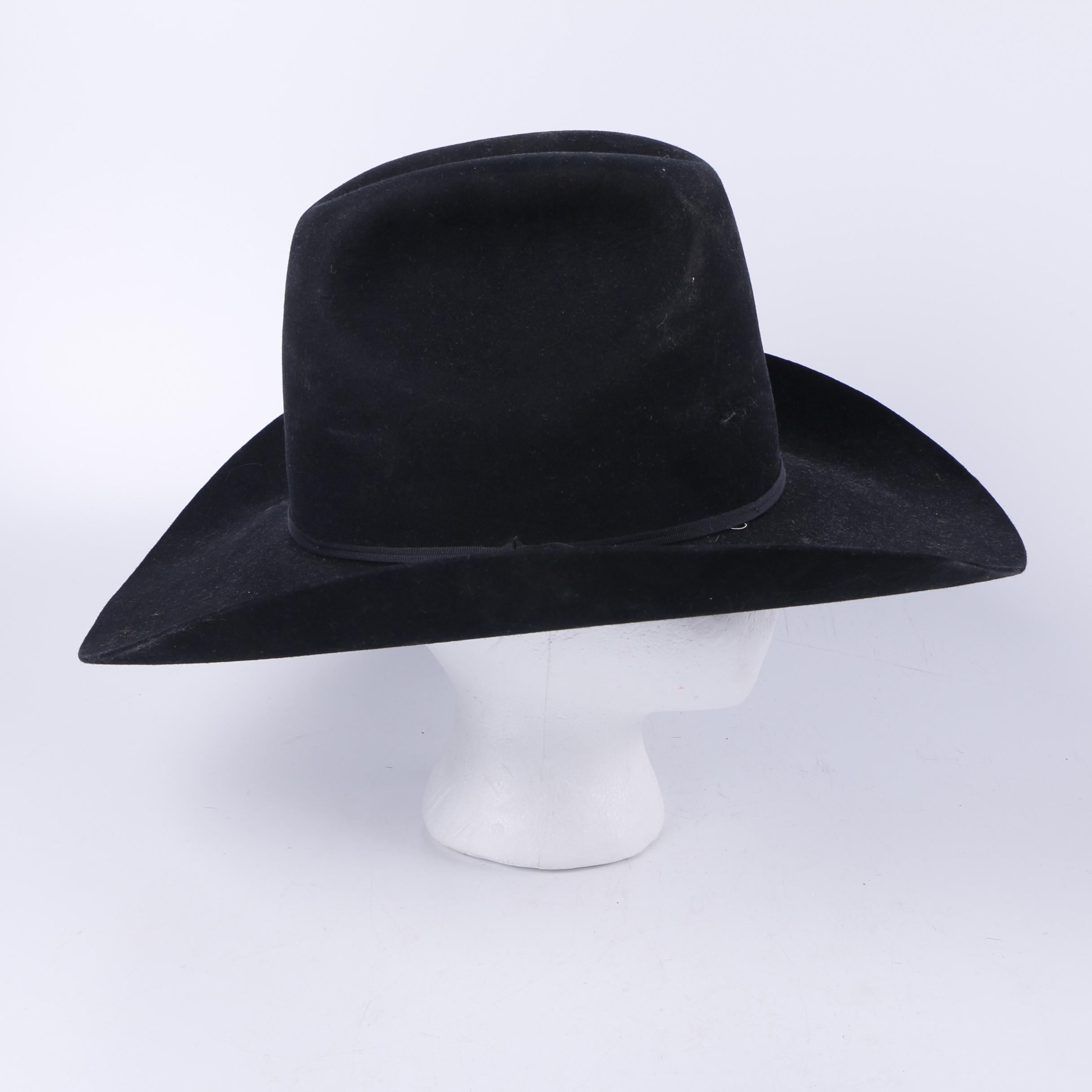 Men's Vintage Resistol and Stetson Felt Cowboy Hats