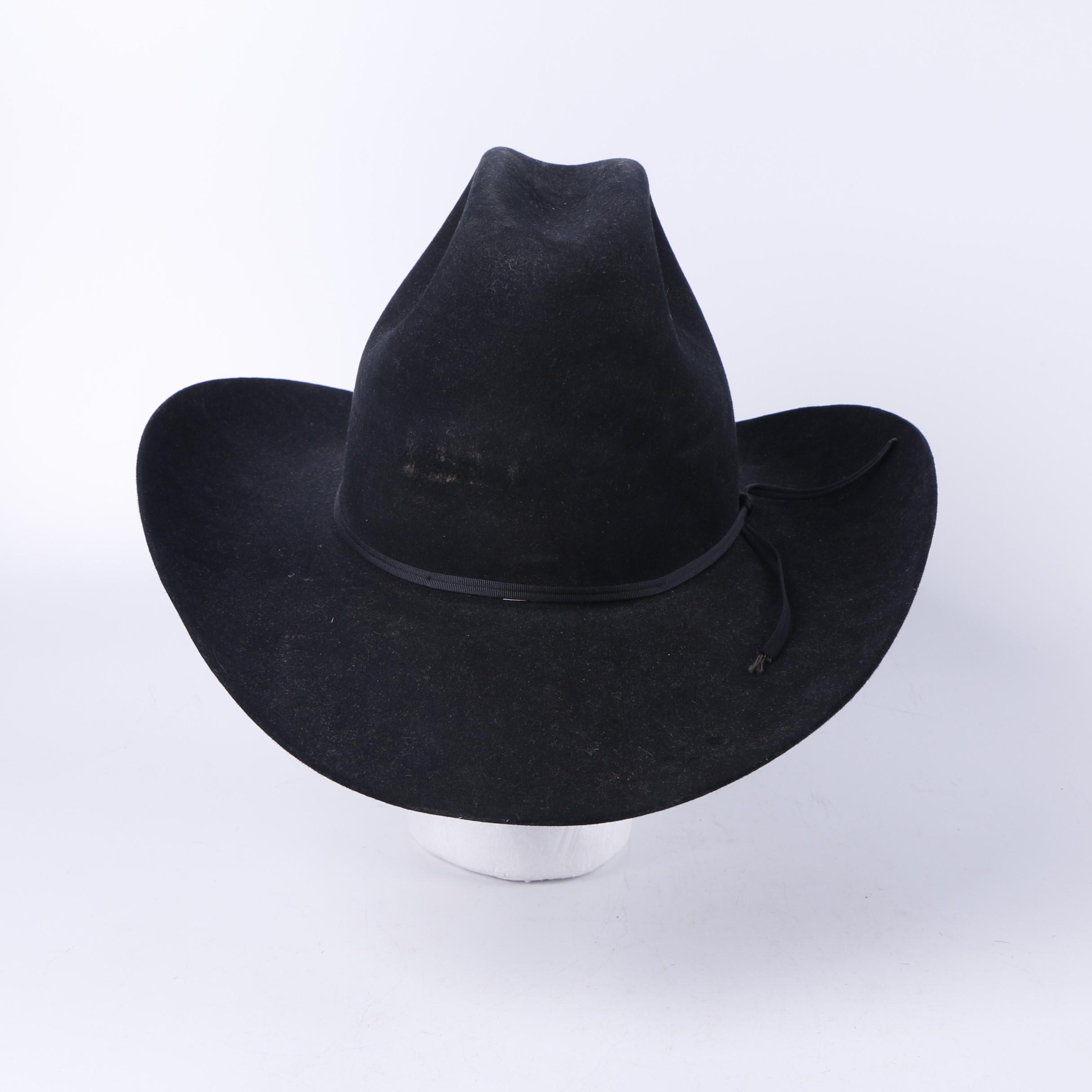 Men's Vintage Resistol and Stetson Felt Cowboy Hats