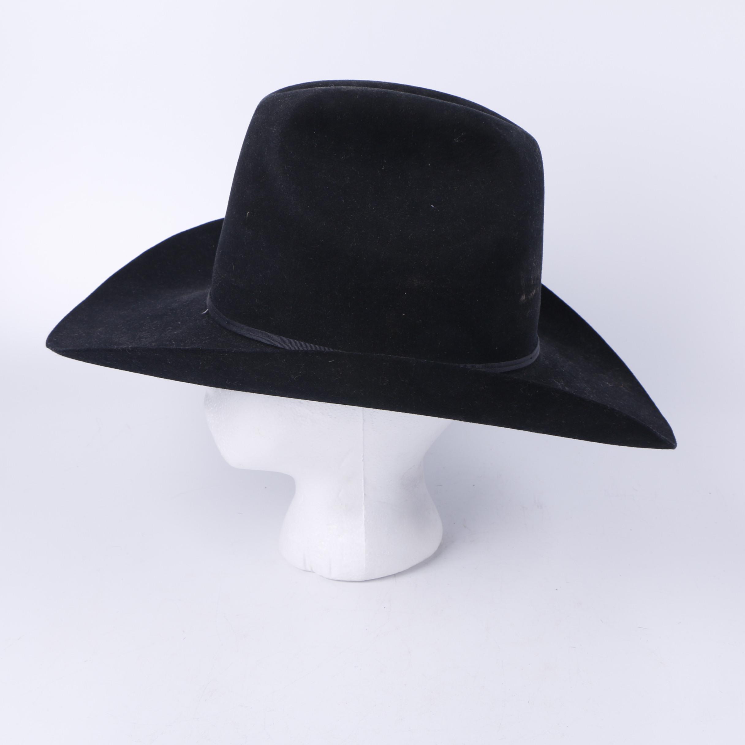 Men's Vintage Resistol and Stetson Felt Cowboy Hats