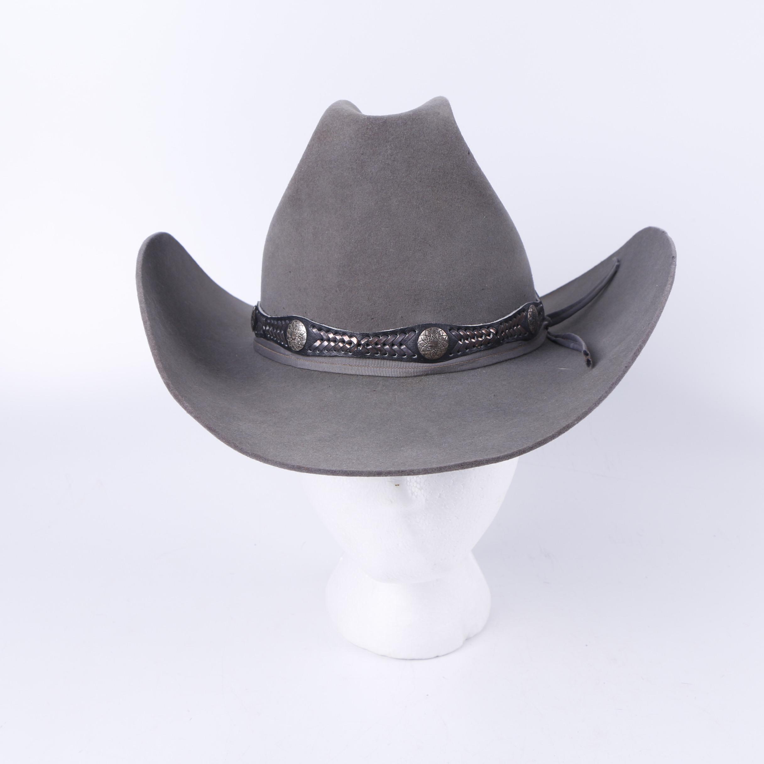 Men's Vintage Resistol and Stetson Felt Cowboy Hats