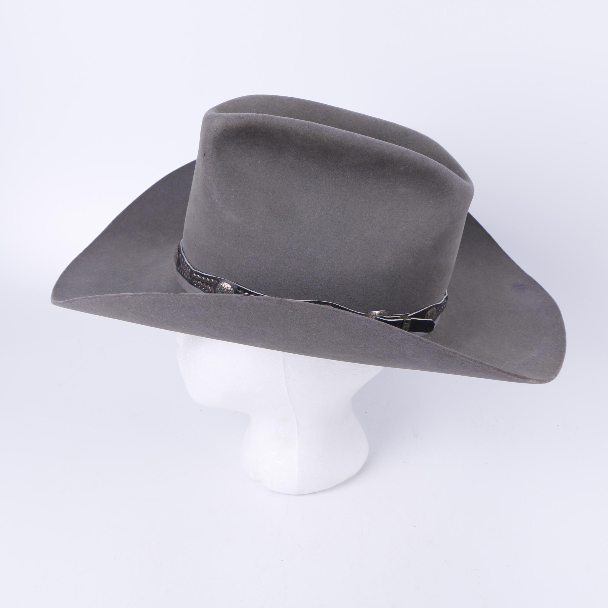 Men's Vintage Resistol and Stetson Felt Cowboy Hats