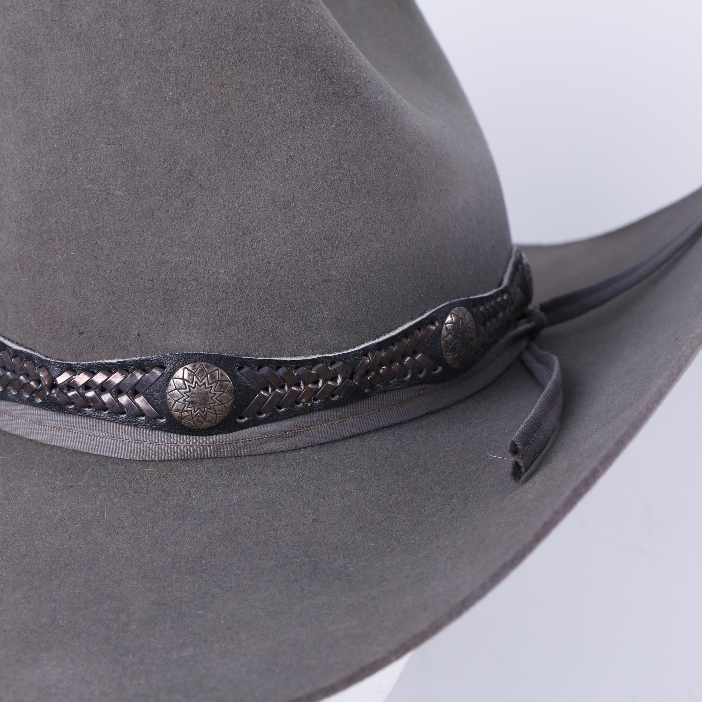 Men's Vintage Resistol and Stetson Felt Cowboy Hats