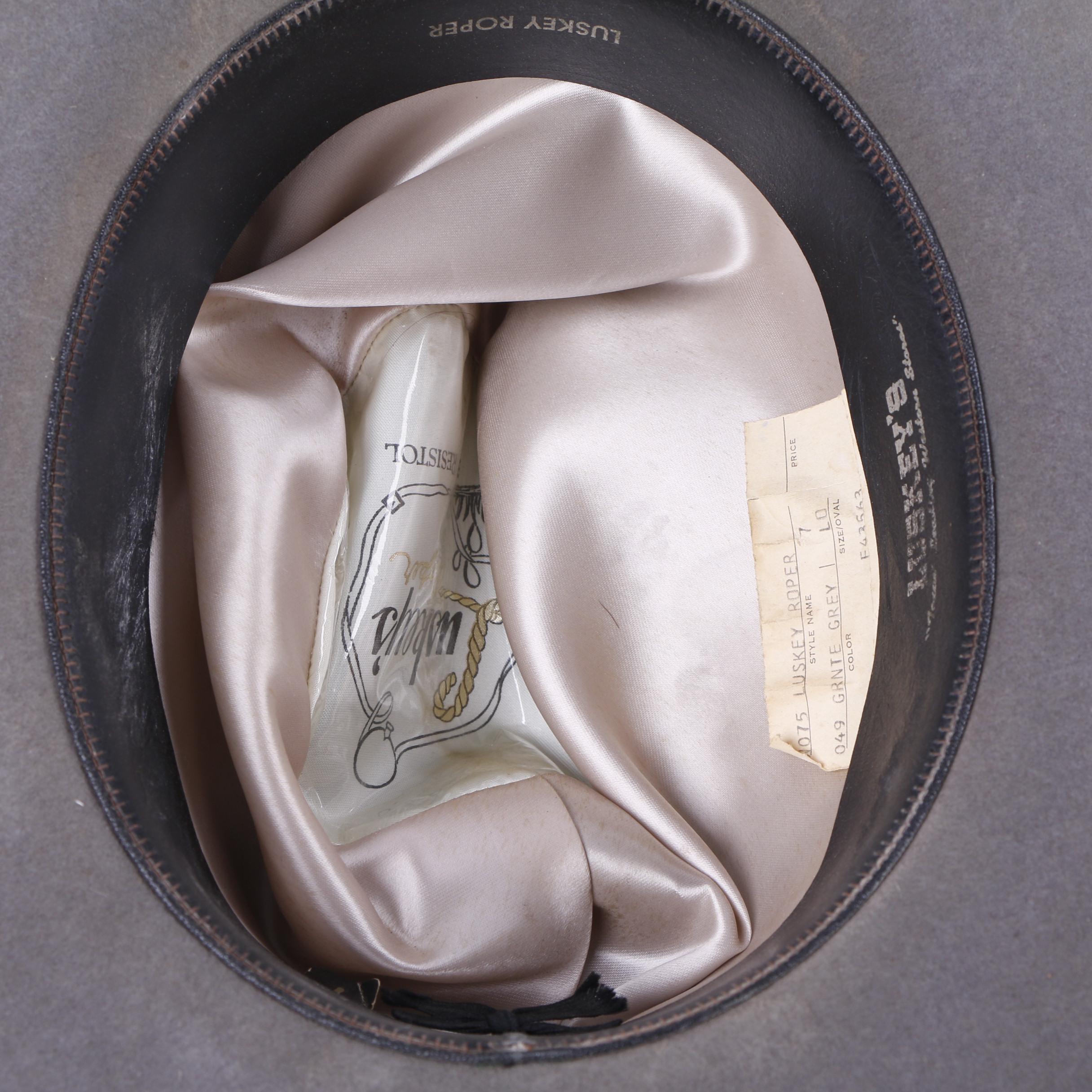 Men's Vintage Resistol and Stetson Felt Cowboy Hats