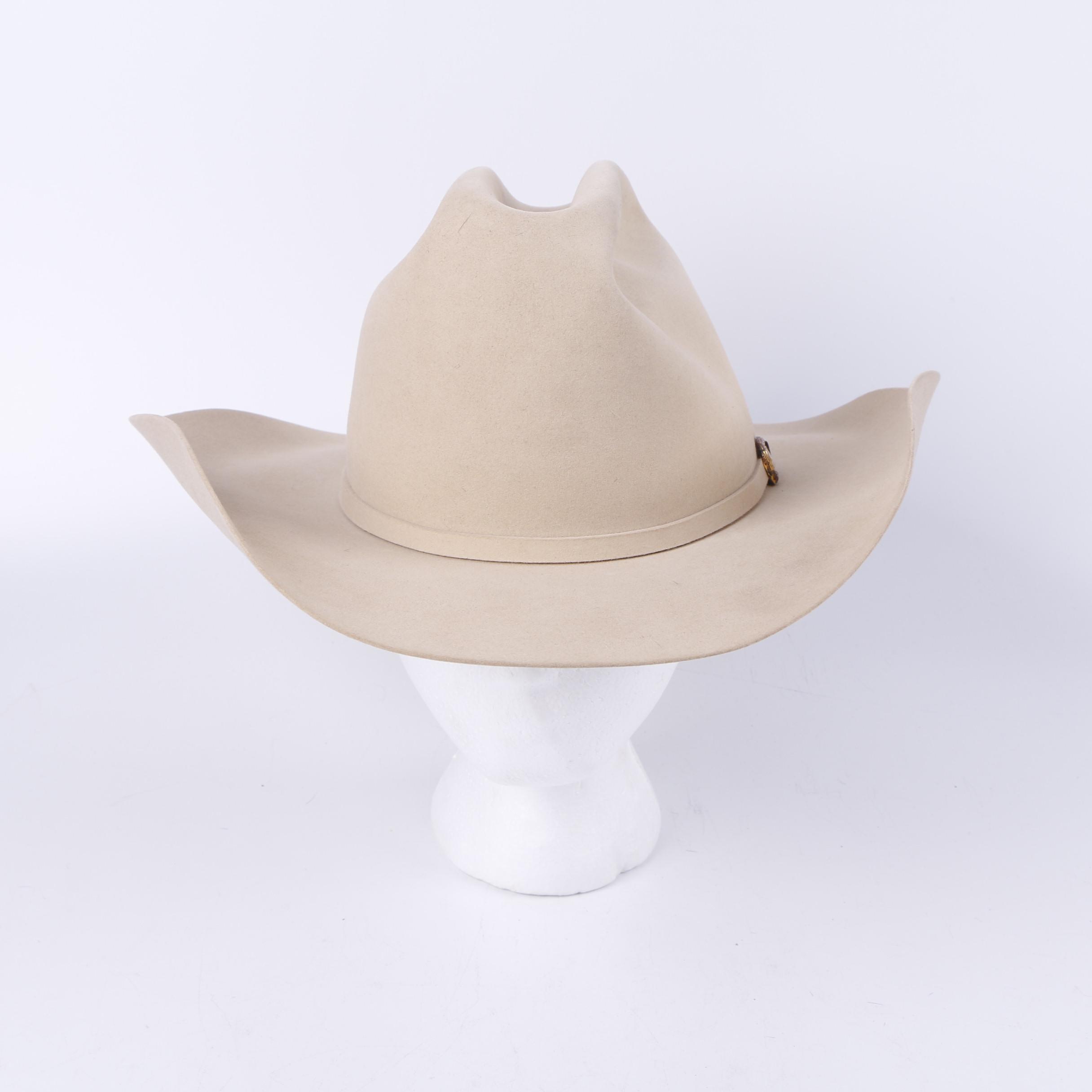 Men's Vintage Resistol and Stetson Felt Cowboy Hats