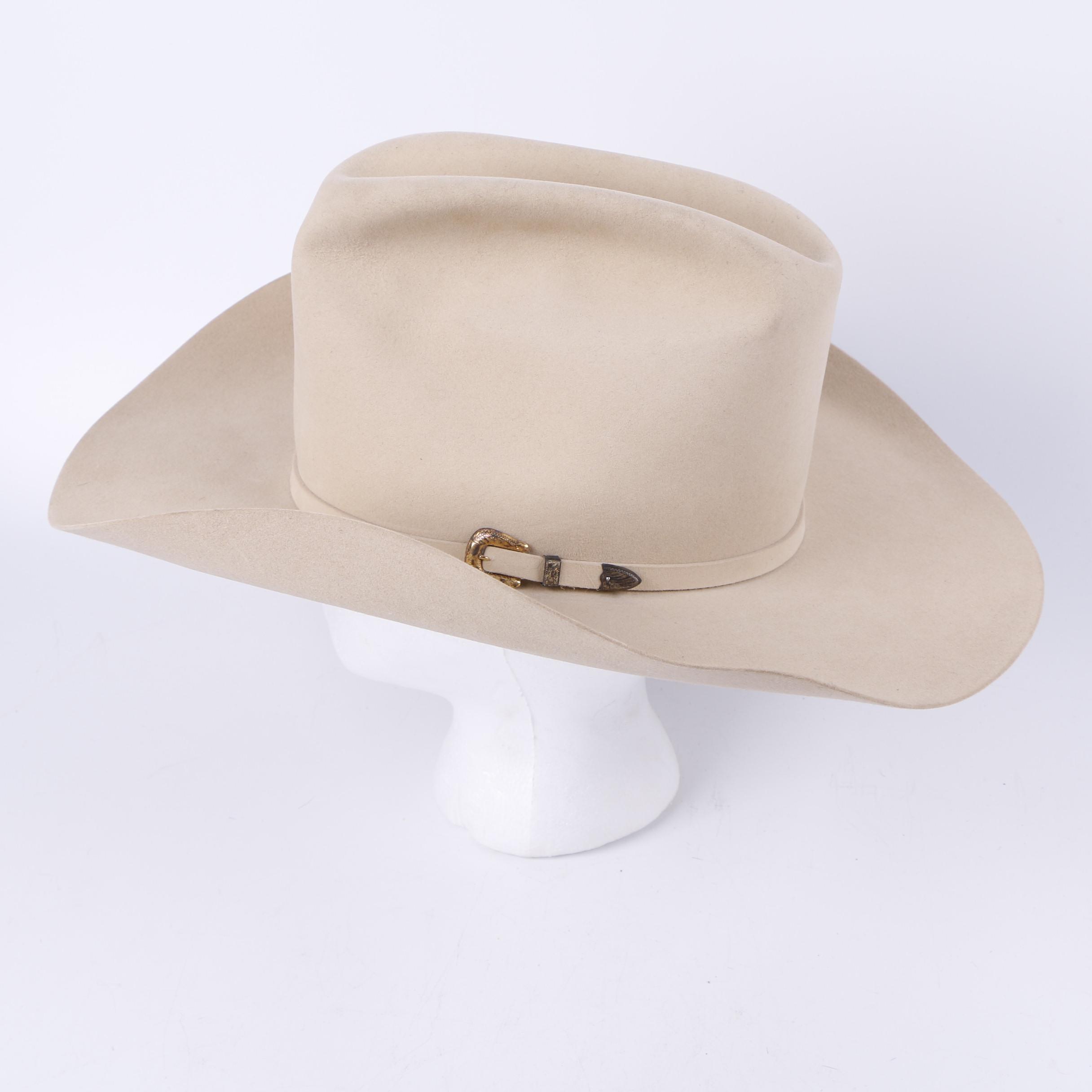 Men's Vintage Resistol and Stetson Felt Cowboy Hats