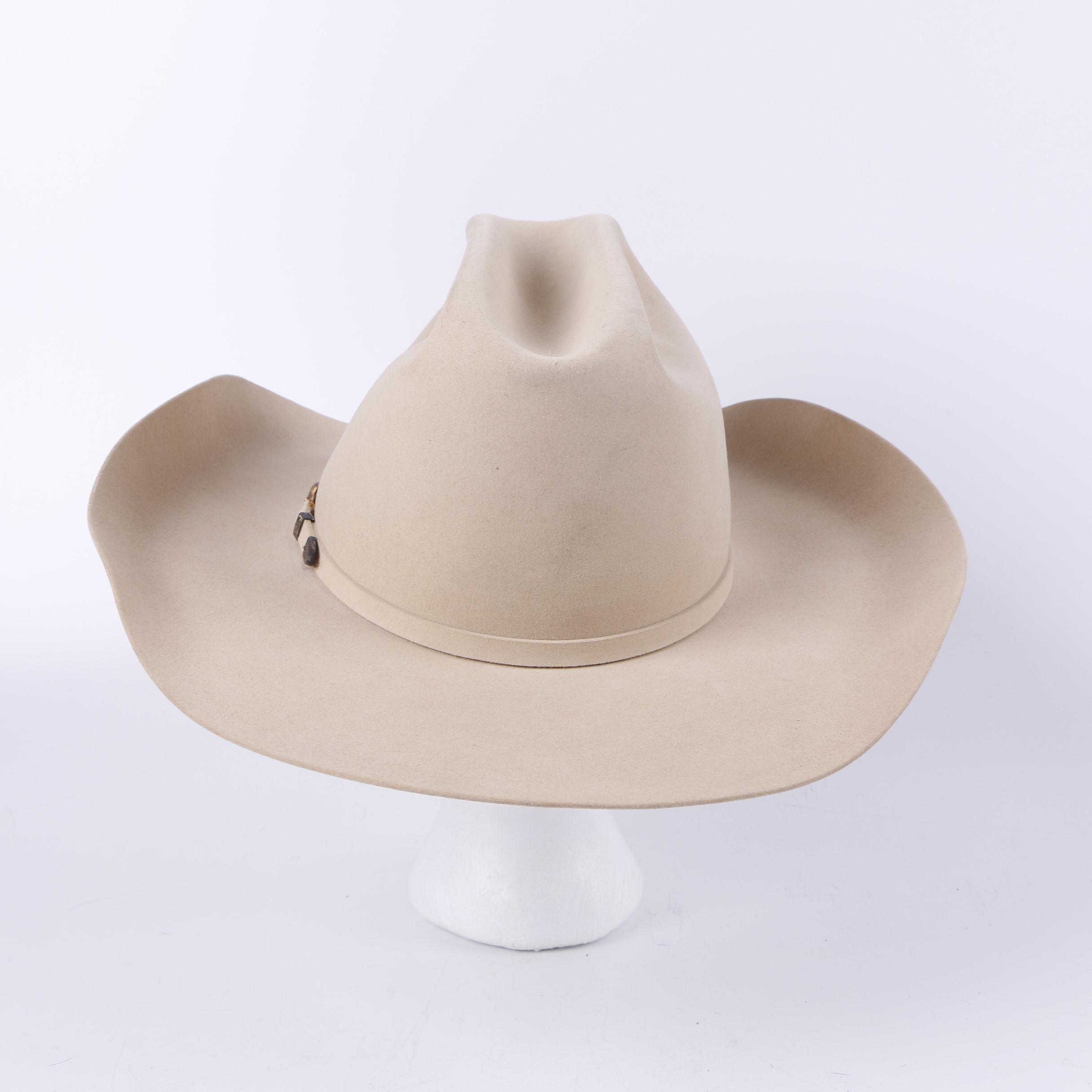 Men's Vintage Resistol and Stetson Felt Cowboy Hats