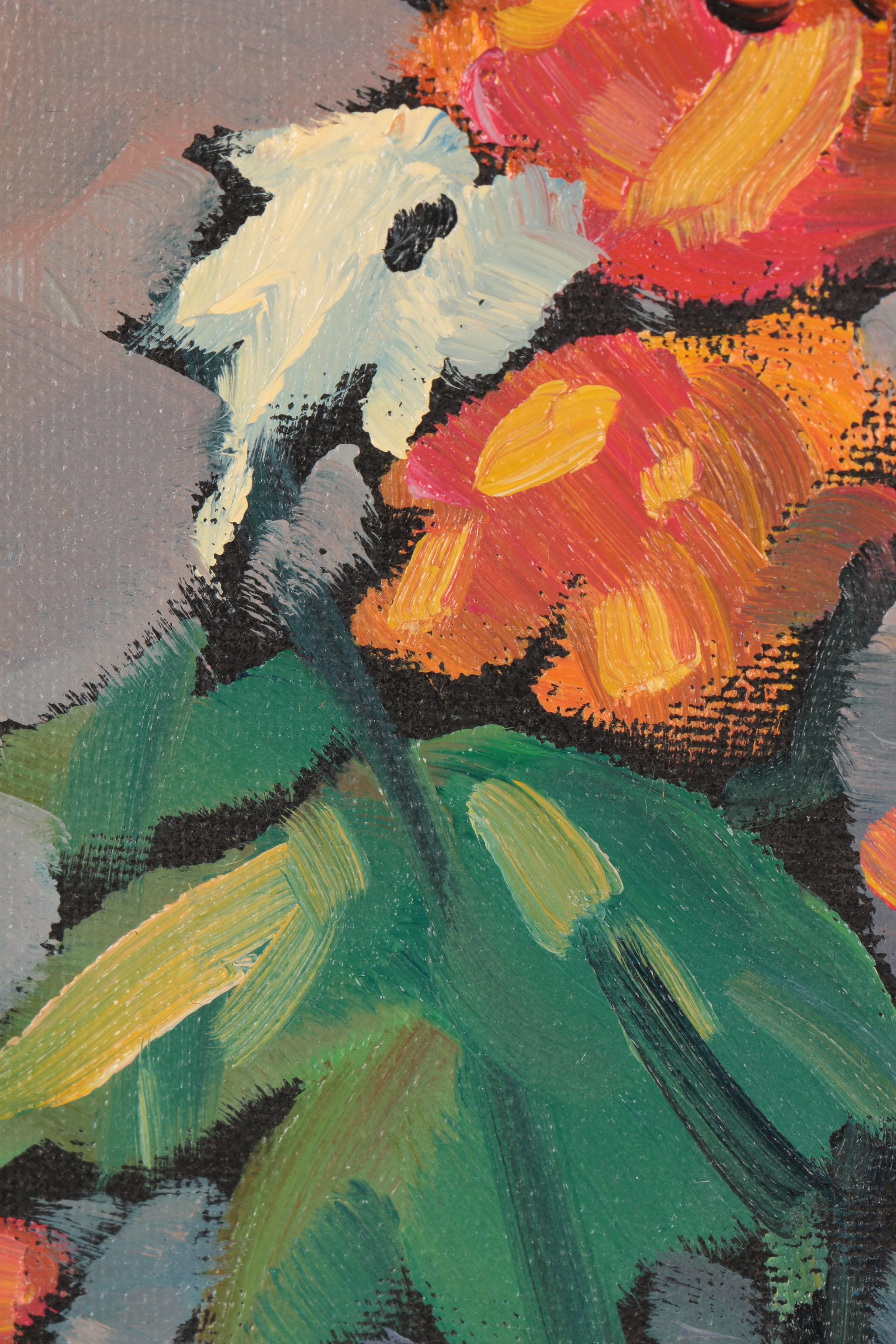 William Hawkins Oil Painting