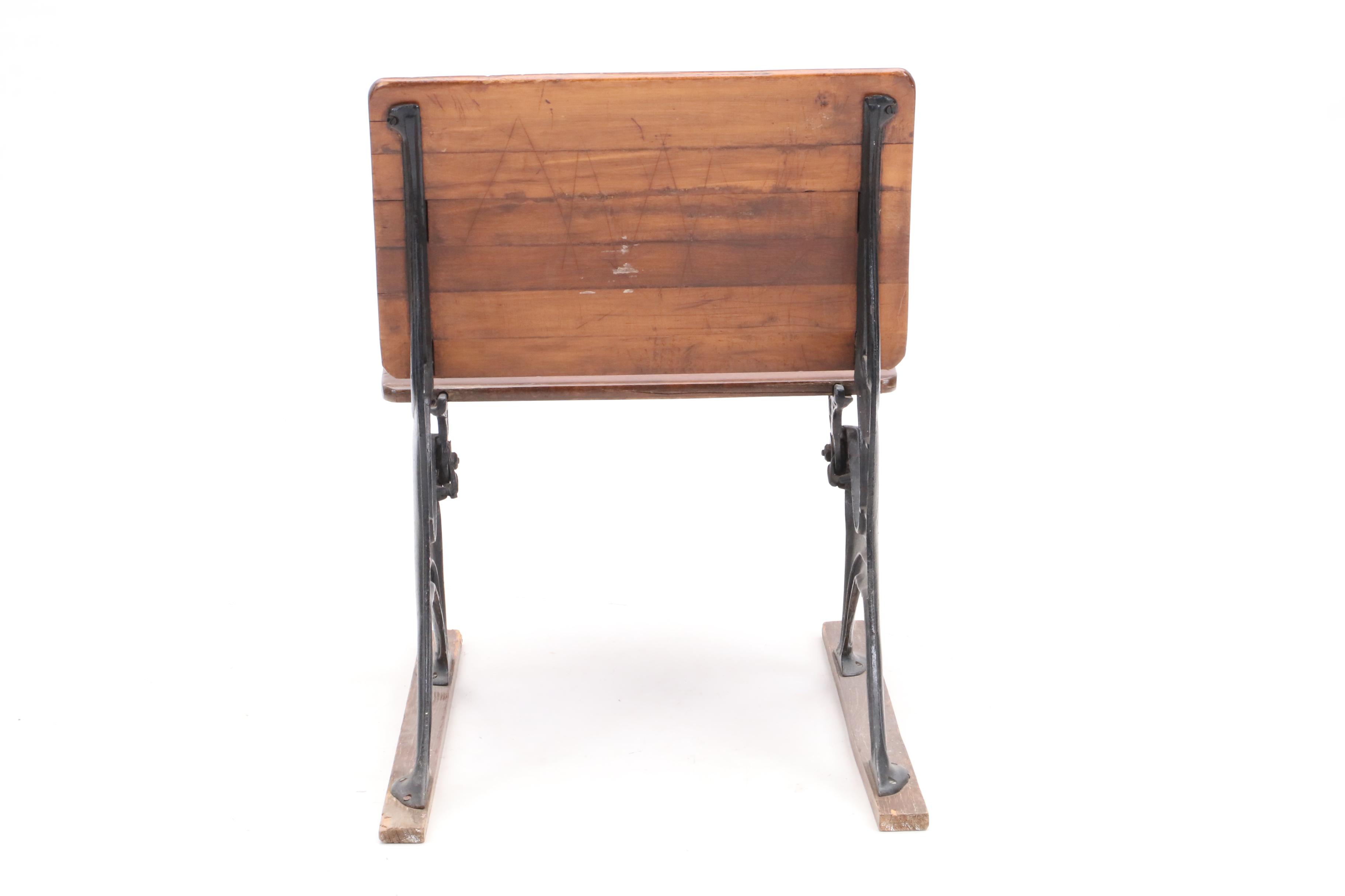 Vintage School Chair