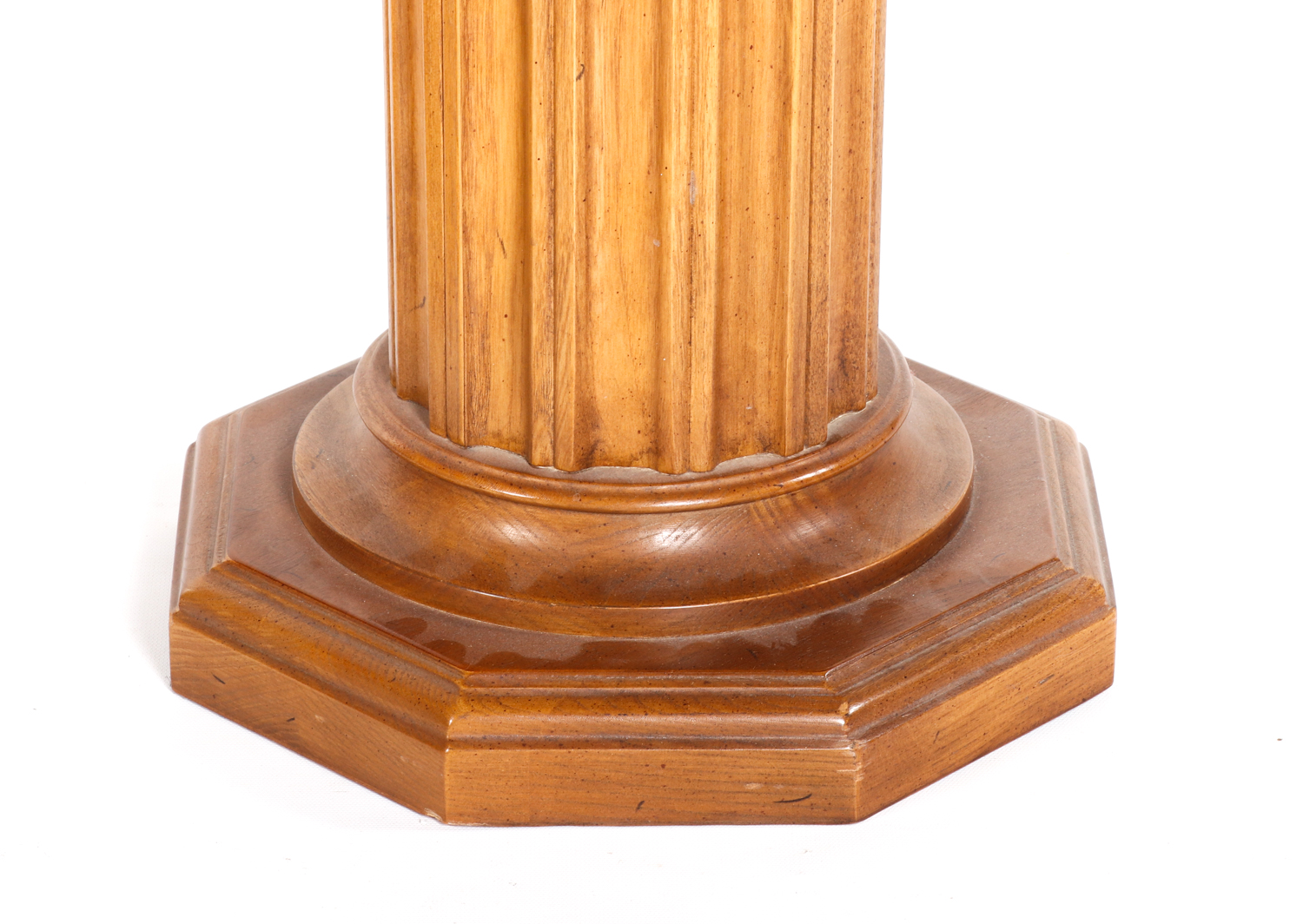 Stone Top Pedestal Accent Tables