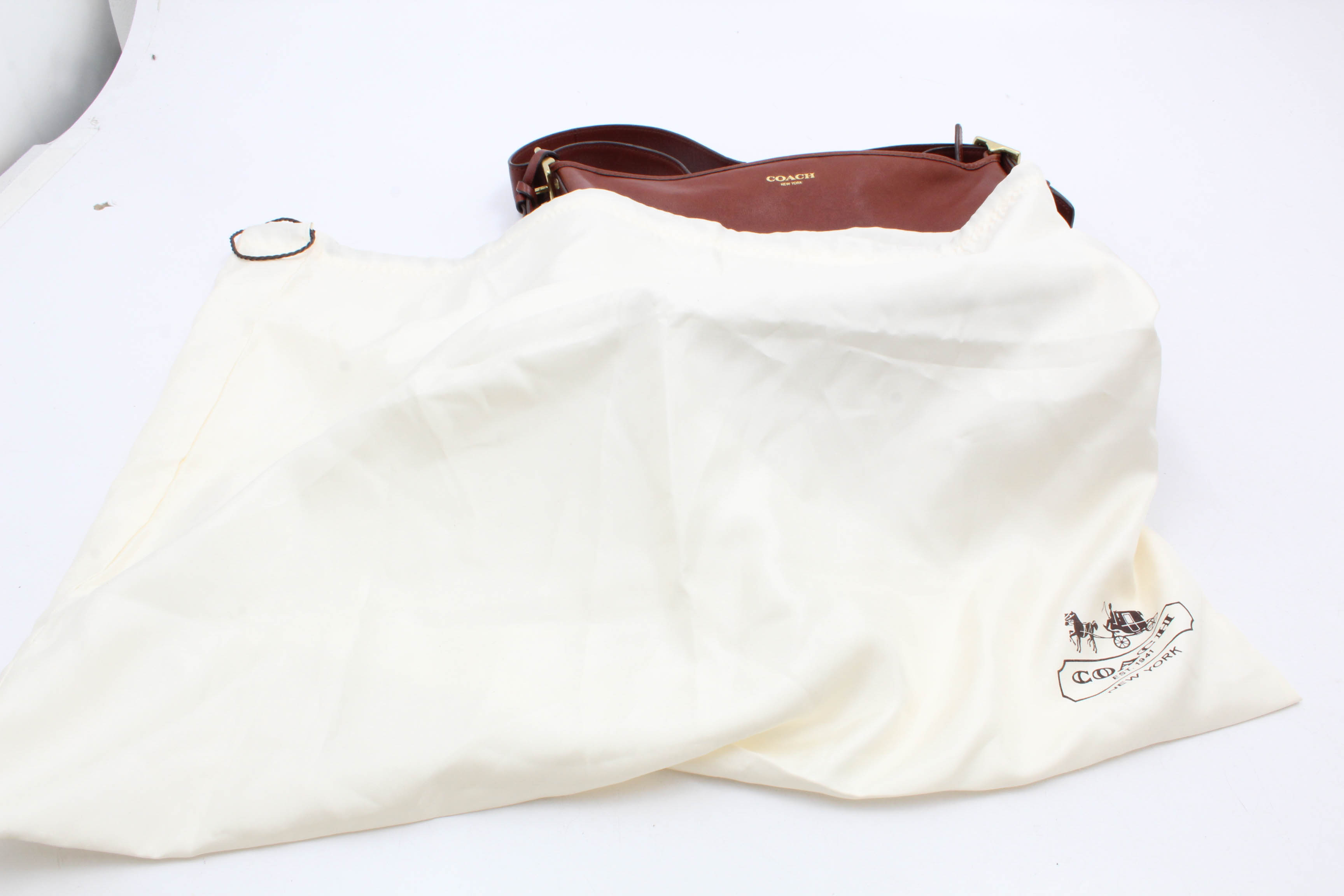 Coach Legacy Cognac Leather Duffel