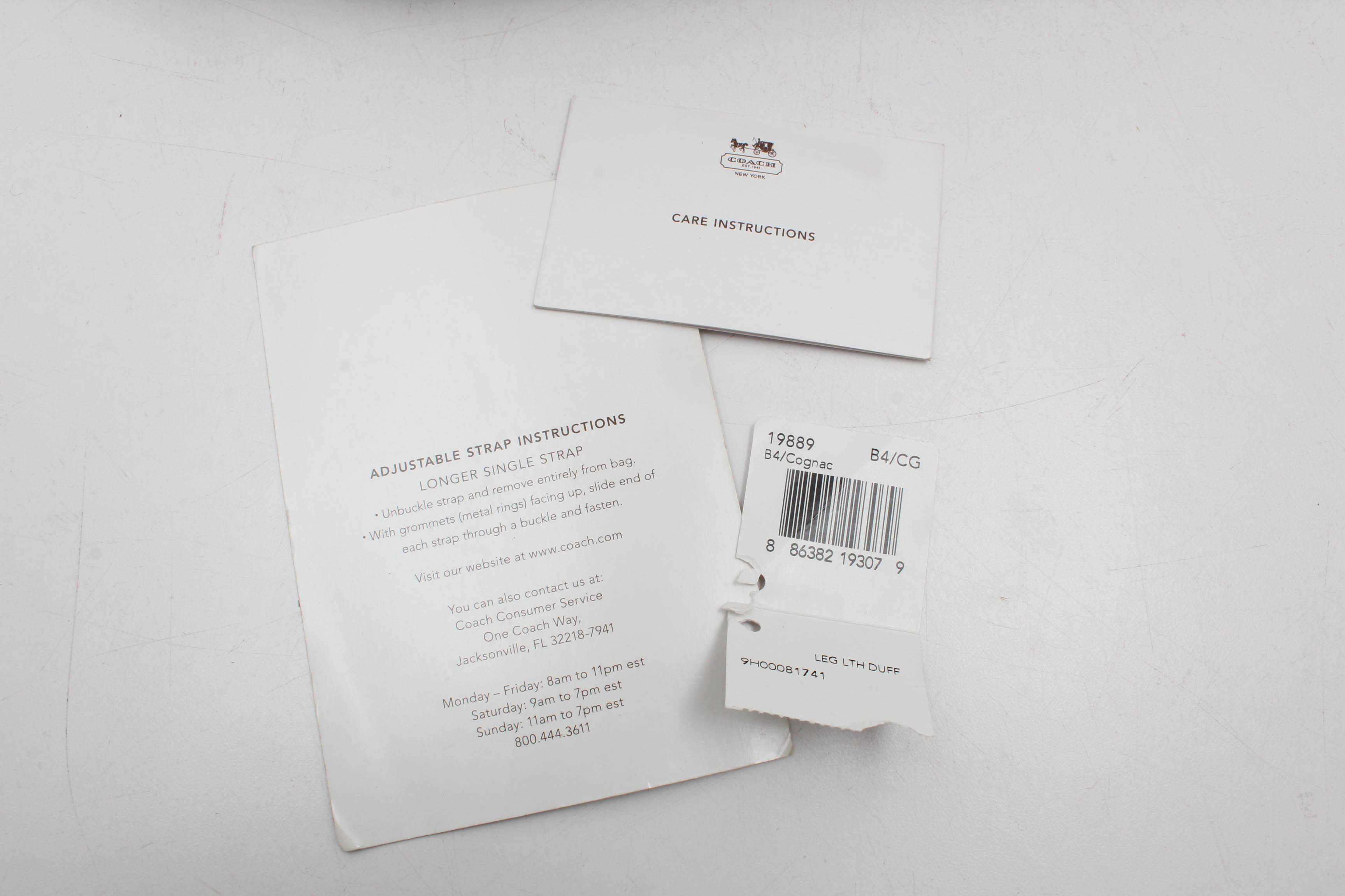 Coach Legacy Cognac Leather Duffel