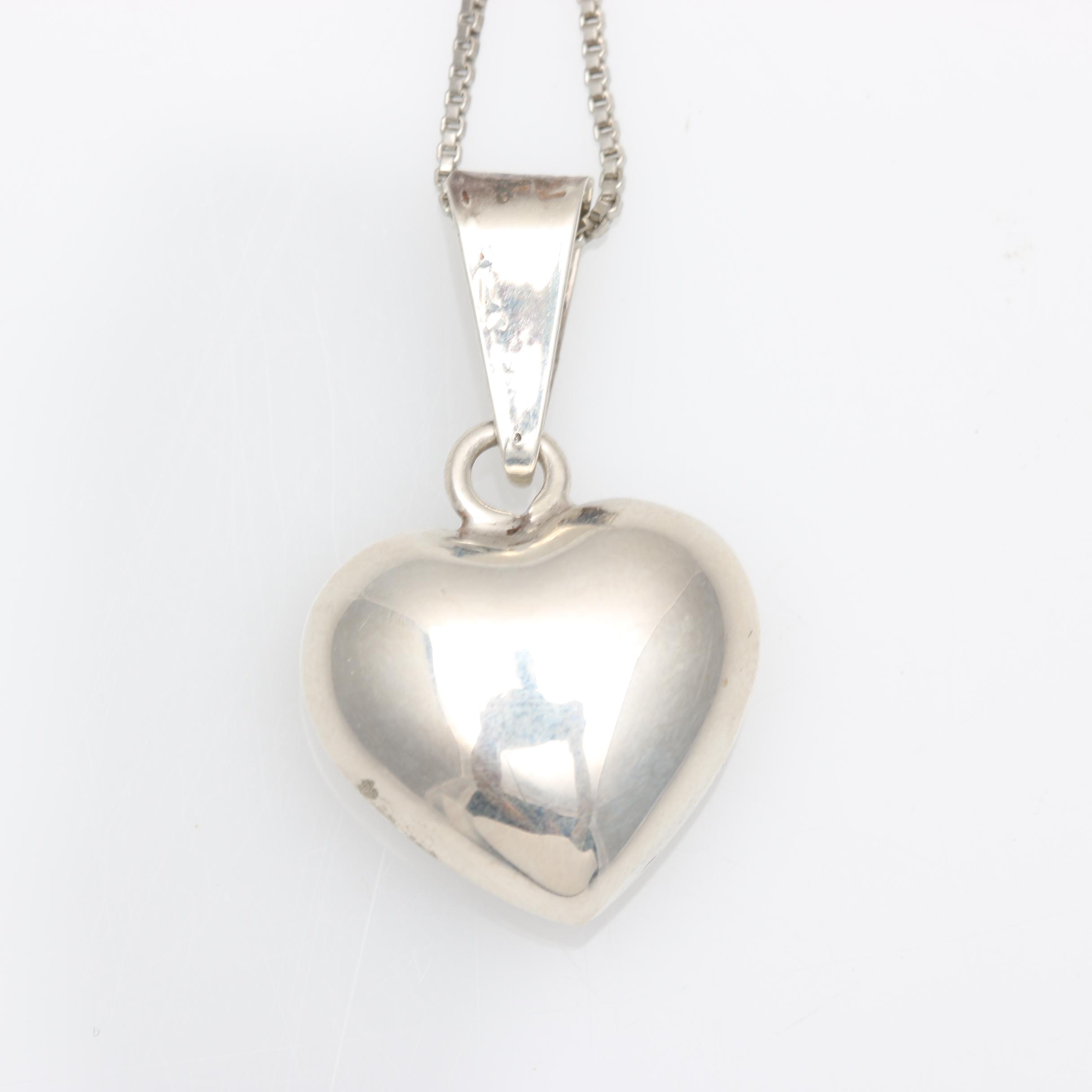 Sterling Silver Pendant Necklaces