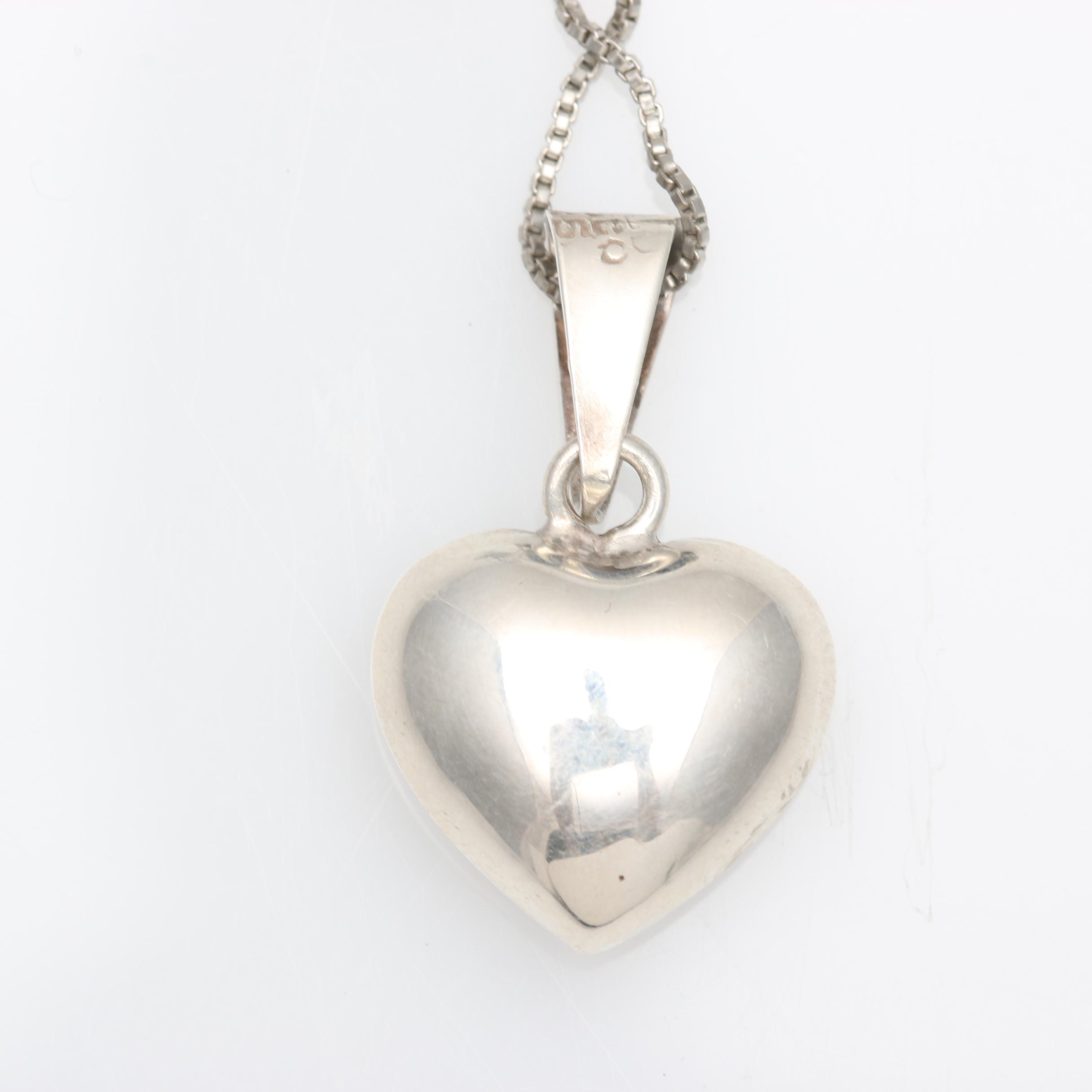 Sterling Silver Pendant Necklaces