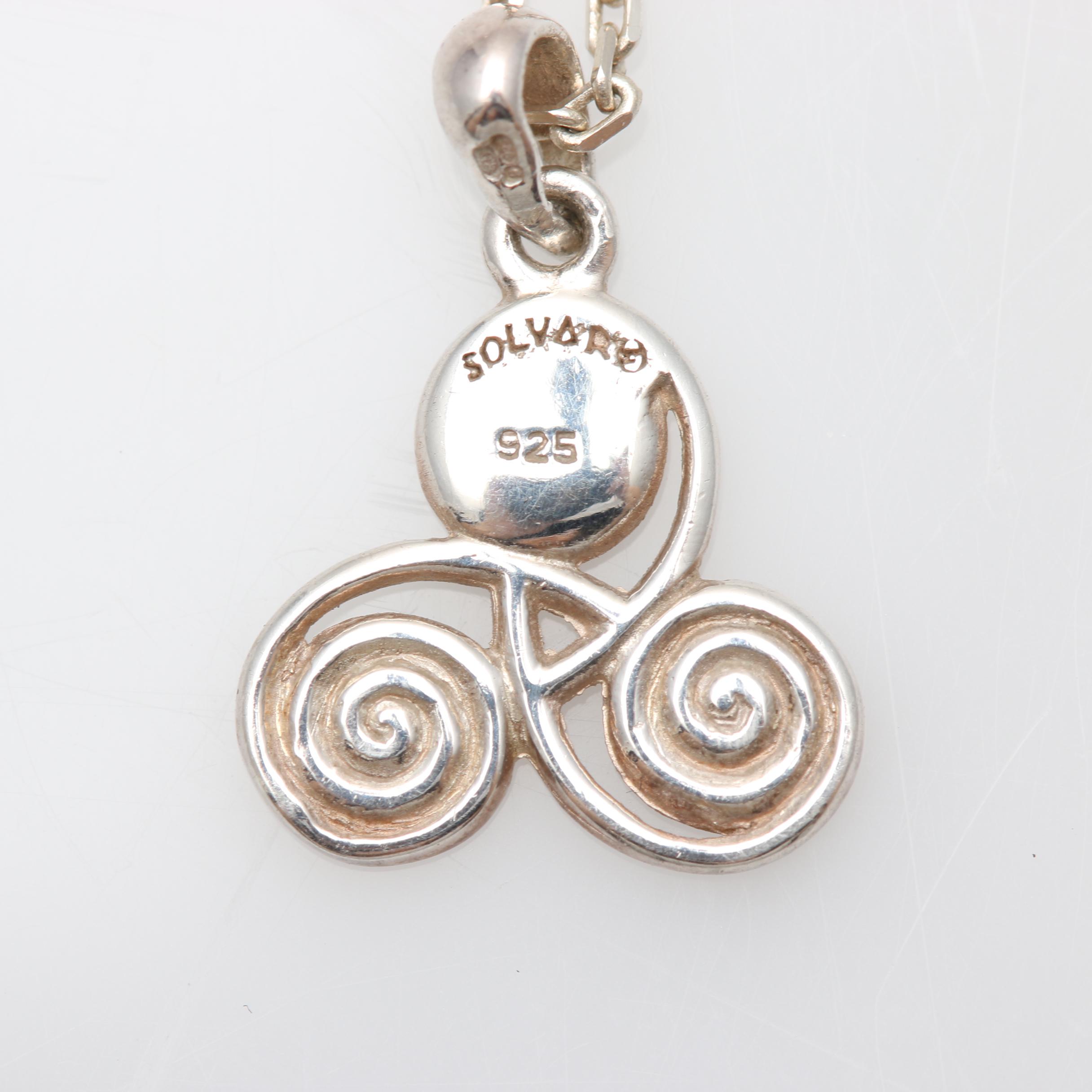 Sterling Silver Pendant Necklaces