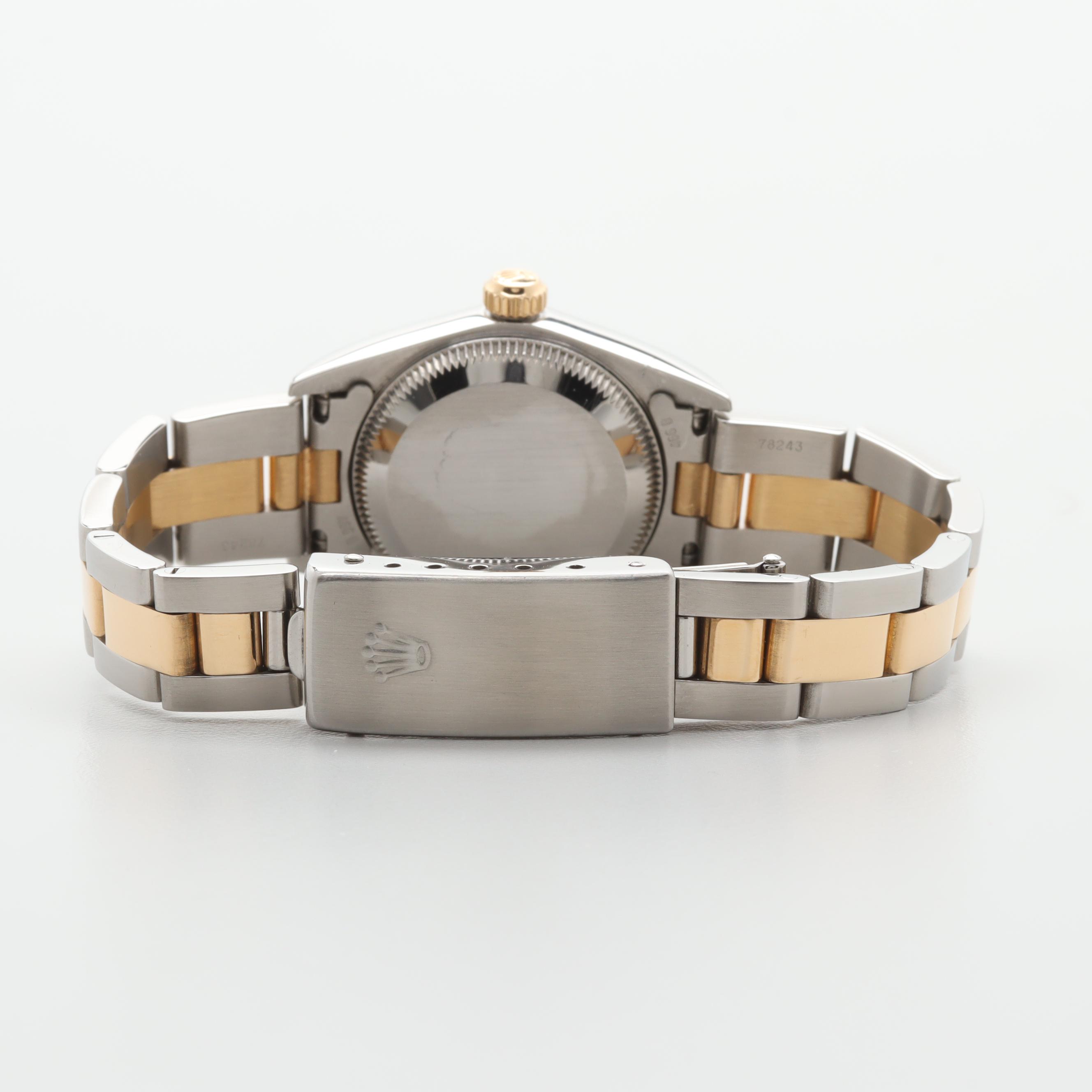 Rolex 18K Yellow Gold and Stainless Steel Oyster Perpetual Watch
