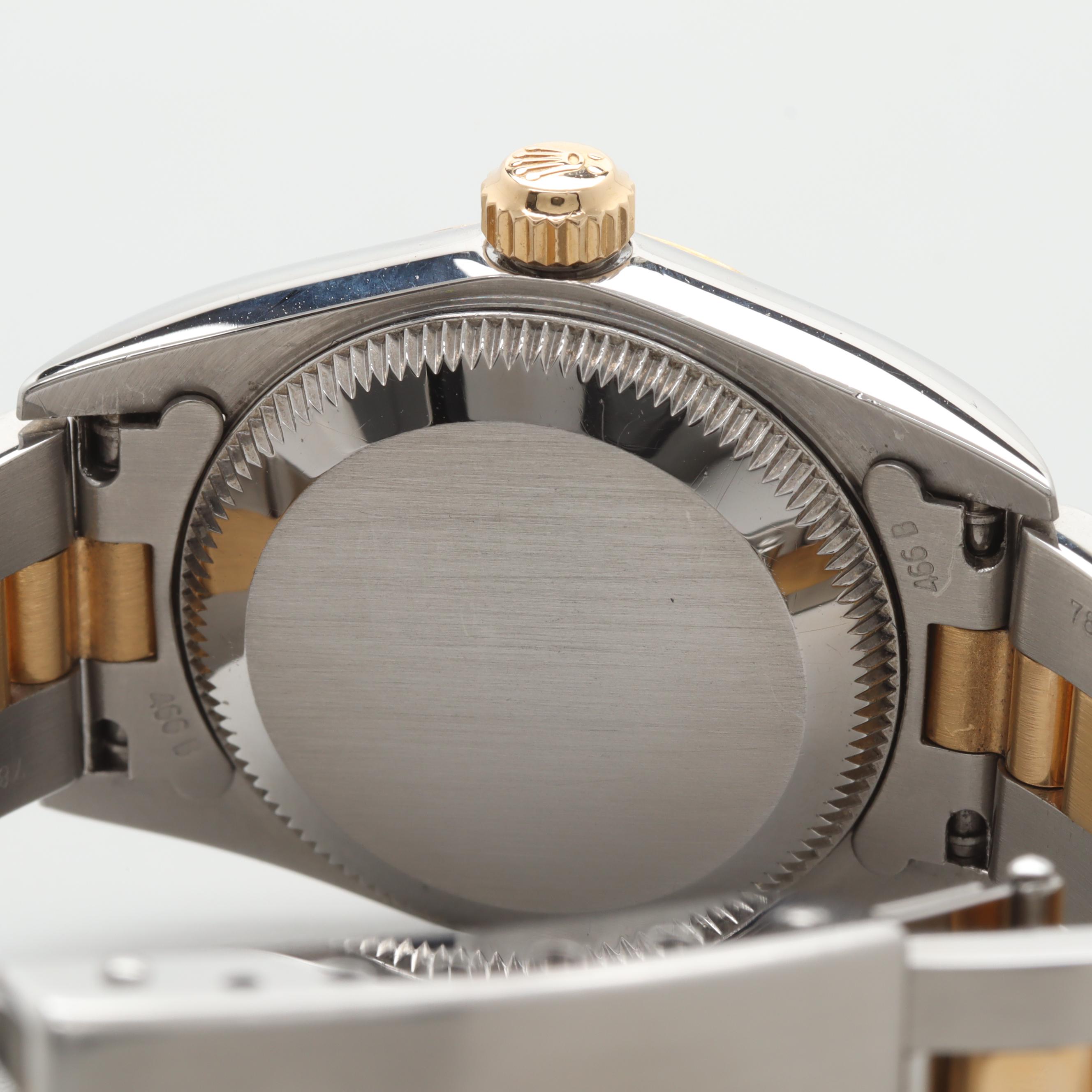 Rolex 18K Yellow Gold and Stainless Steel Oyster Perpetual Watch