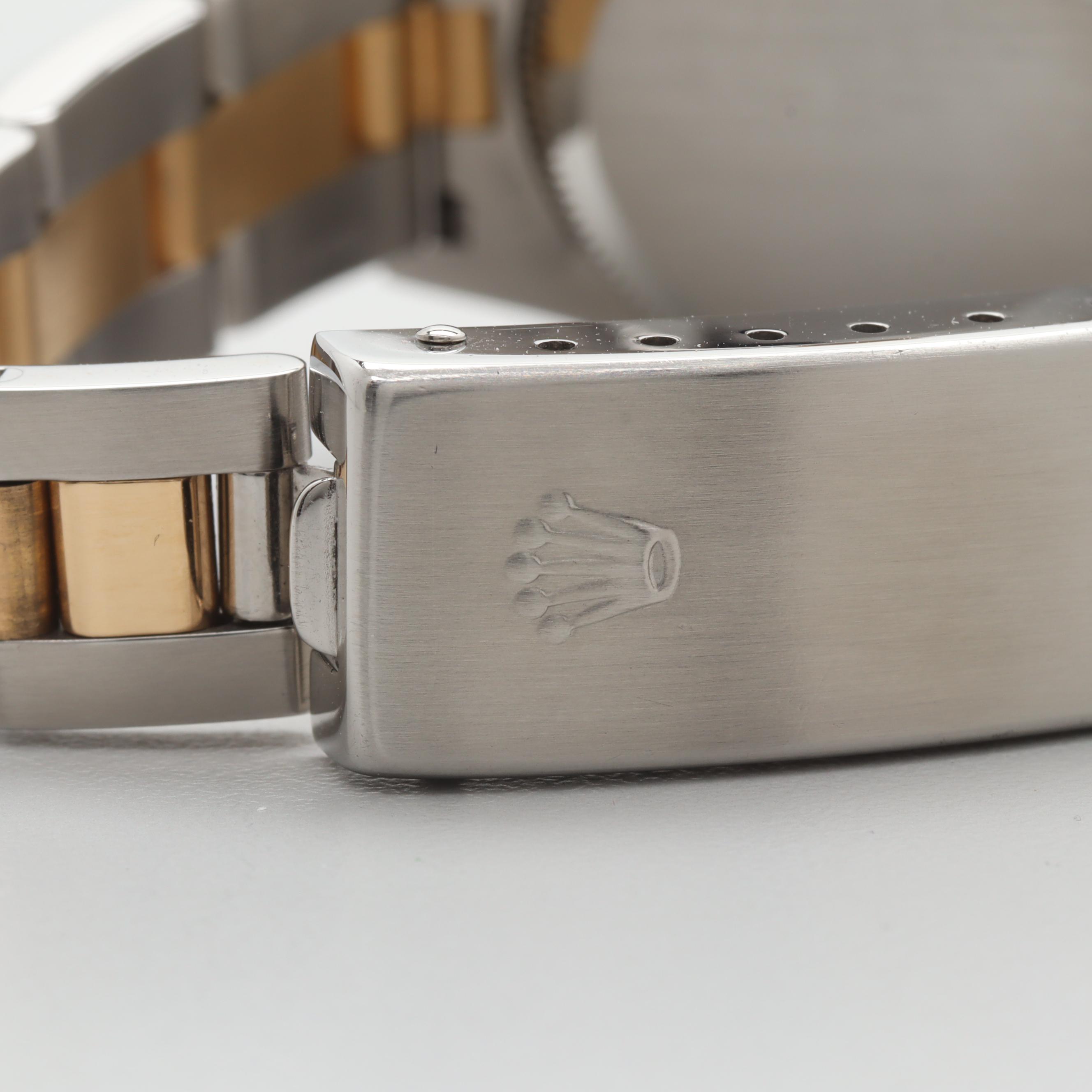 Rolex 18K Yellow Gold and Stainless Steel Oyster Perpetual Watch