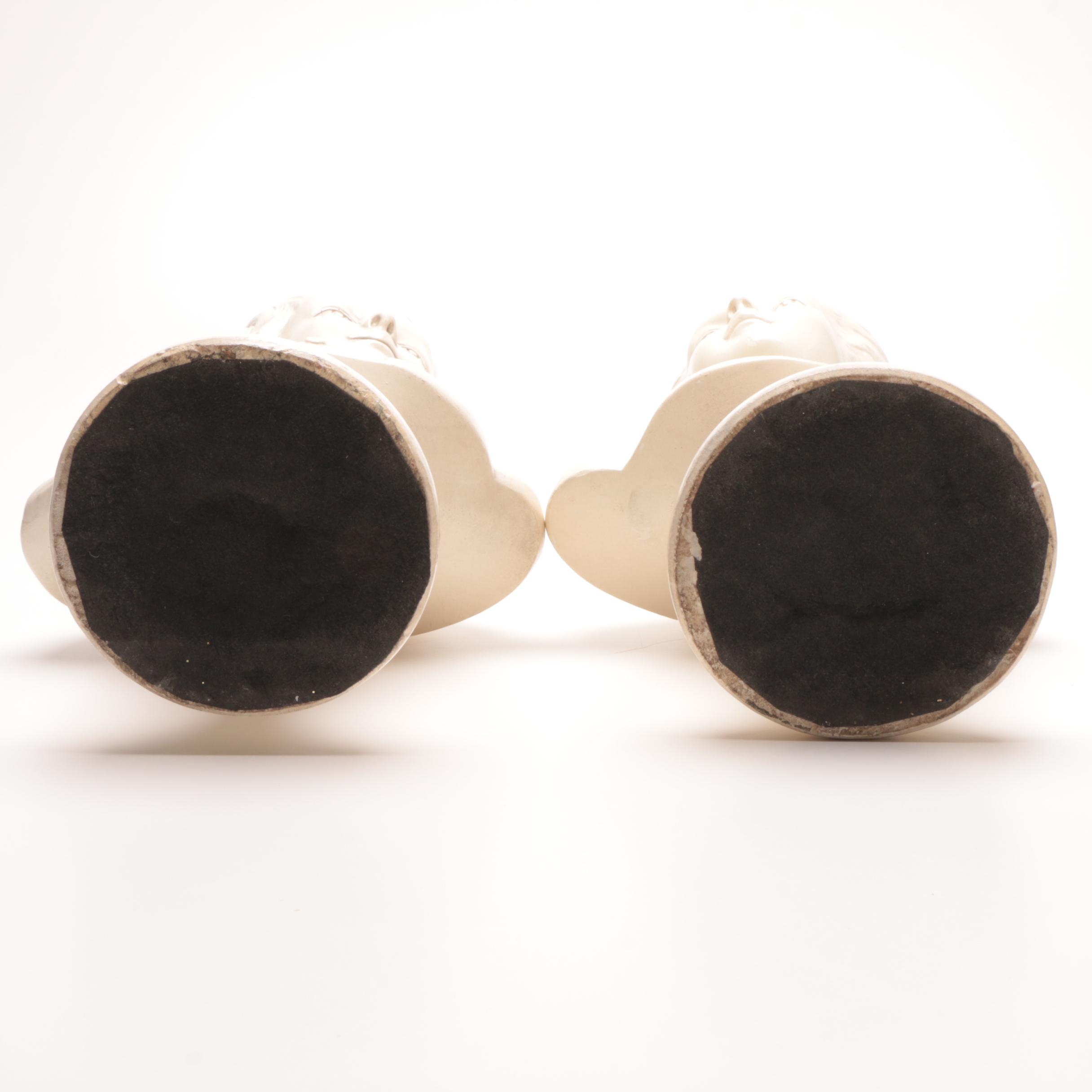 Pair of 18th Century Style Children's Busts