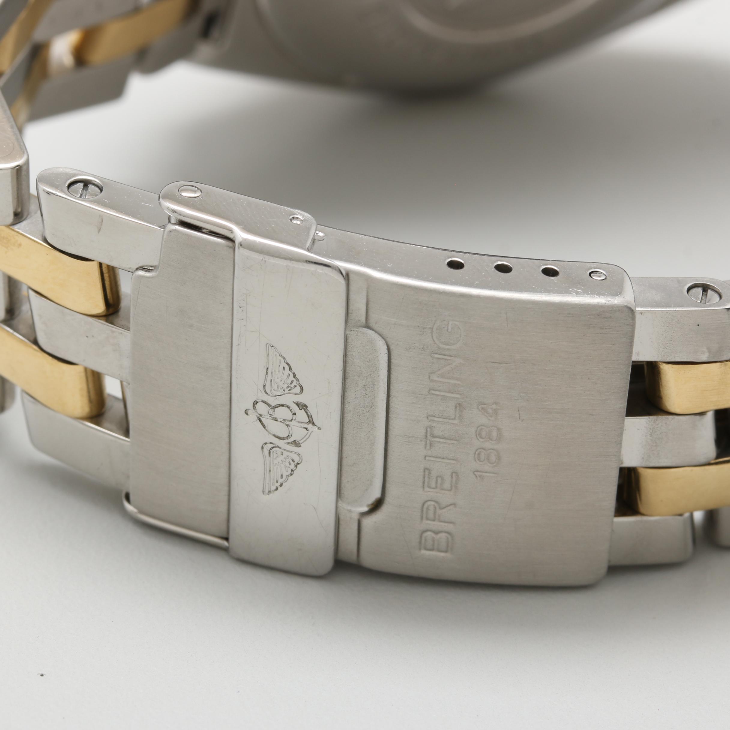 Breitling Chronomat 18K Yellow Gold and Stainless Steel Automatic Watch