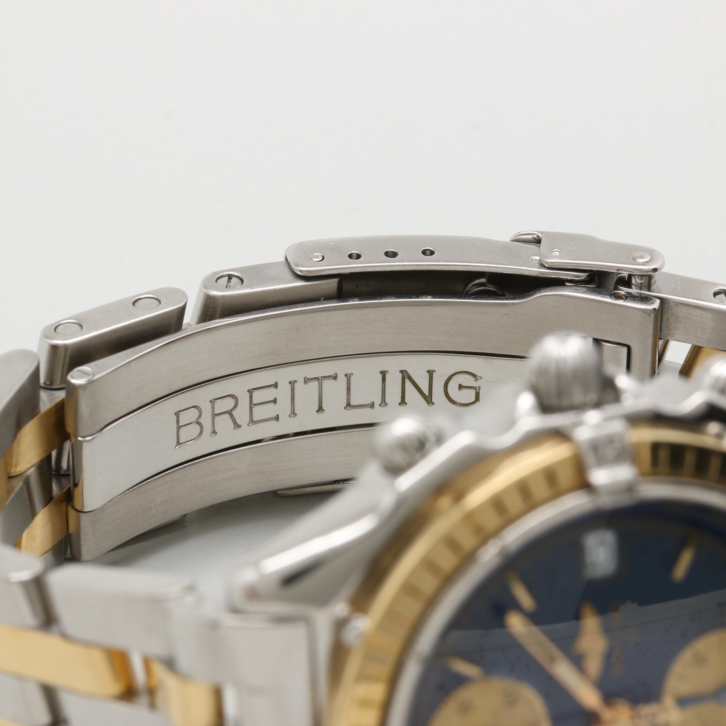 Breitling Chronomat 18K Yellow Gold and Stainless Steel Automatic Watch