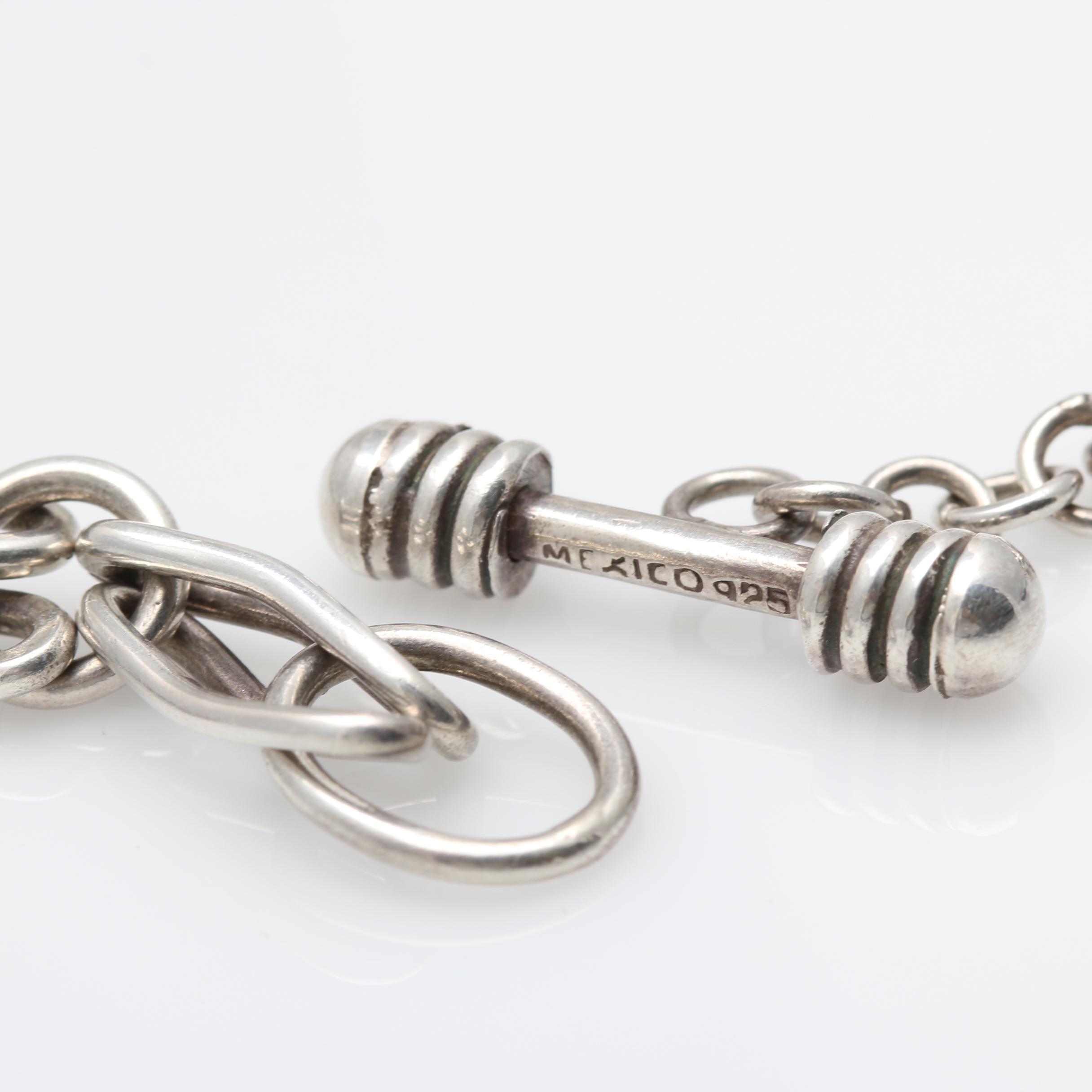 Sterling Silver Chain Link Necklace