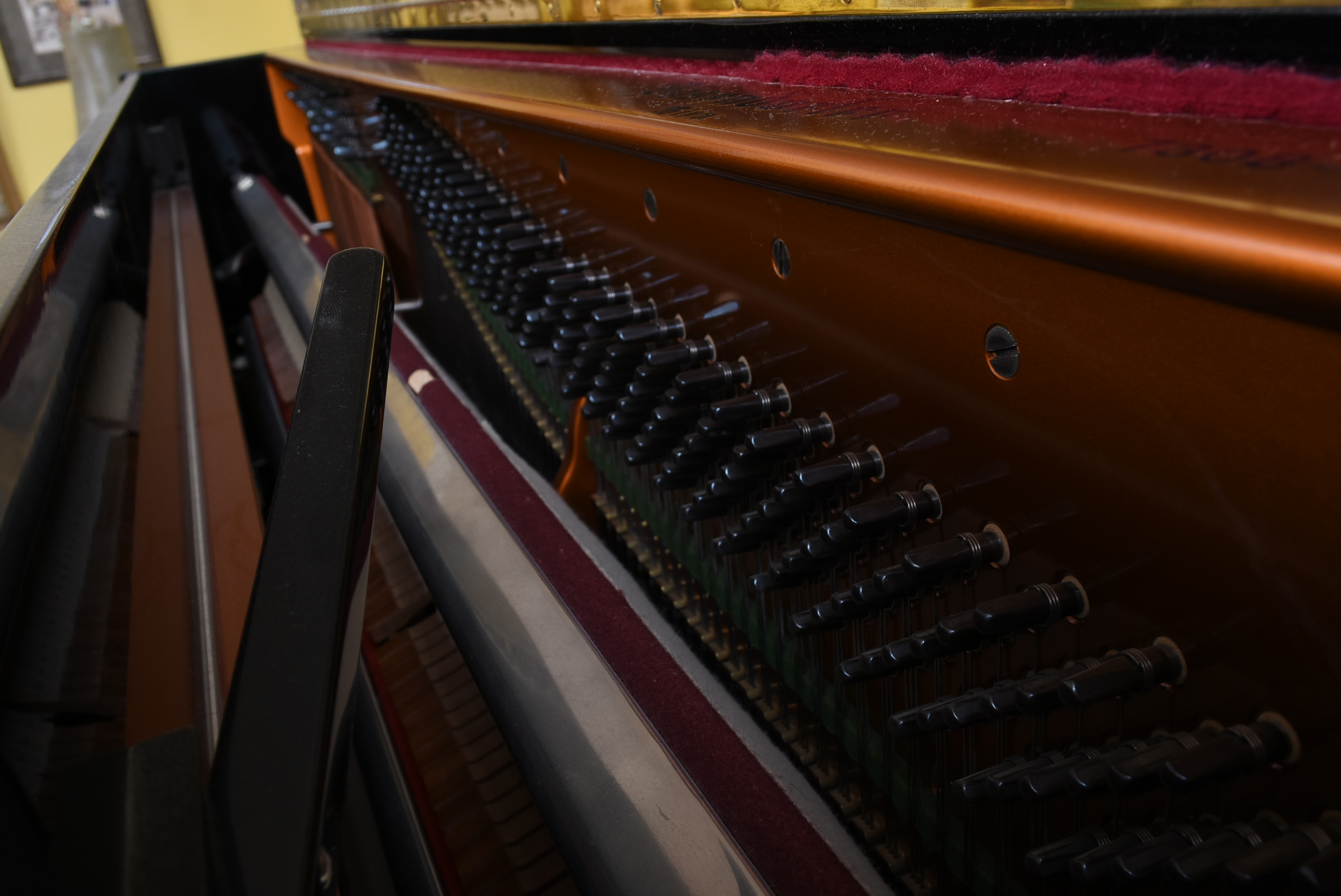 Bösendorfer Upright 130 Polished Ebony Piano, Circa 1983