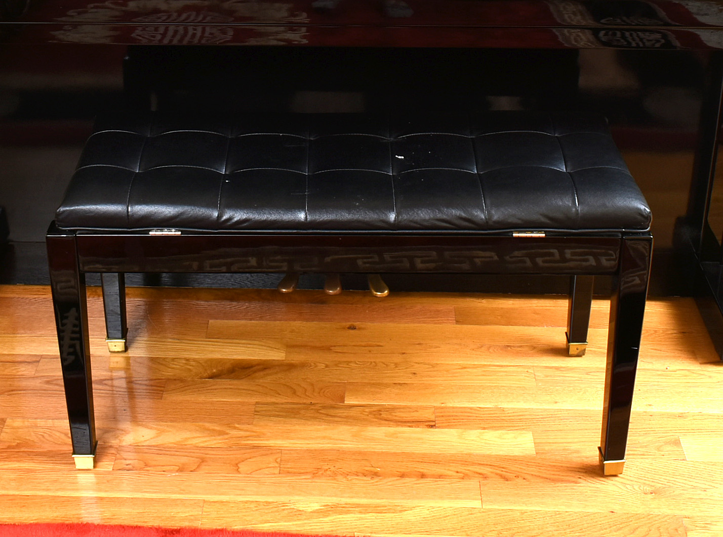 Bösendorfer Upright 130 Polished Ebony Piano, Circa 1983