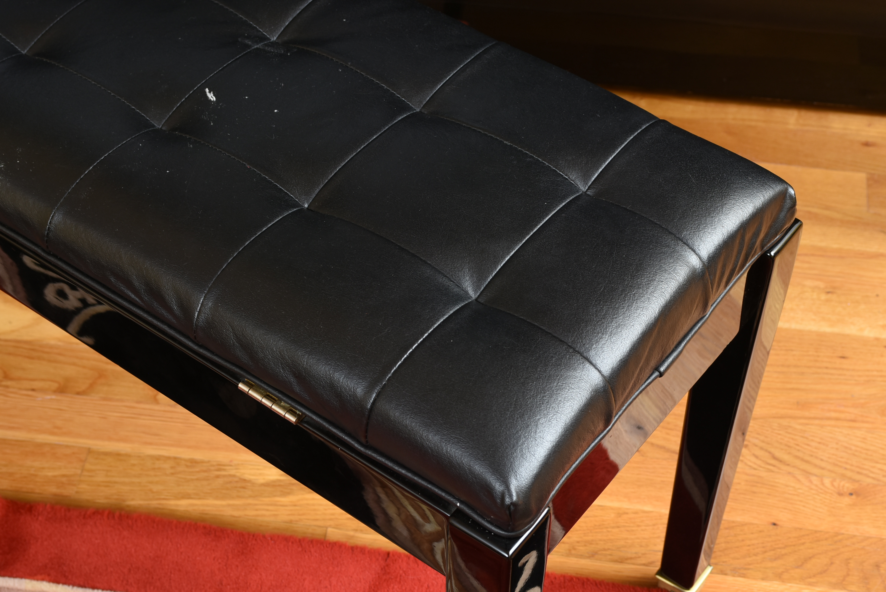 Bösendorfer Upright 130 Polished Ebony Piano, Circa 1983