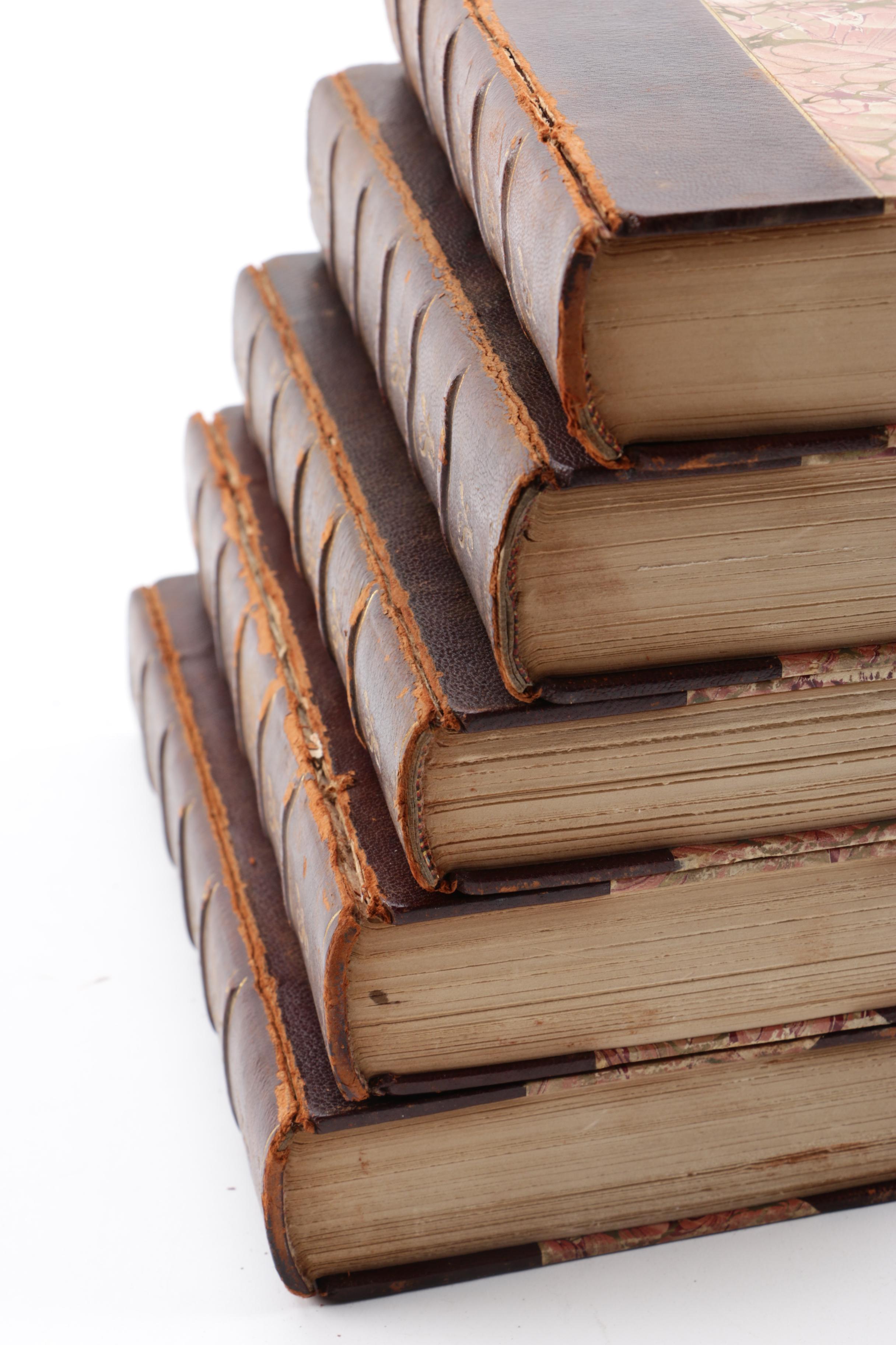 1900 "Works of Edward Everett Edward Hale" Ten Volume Set