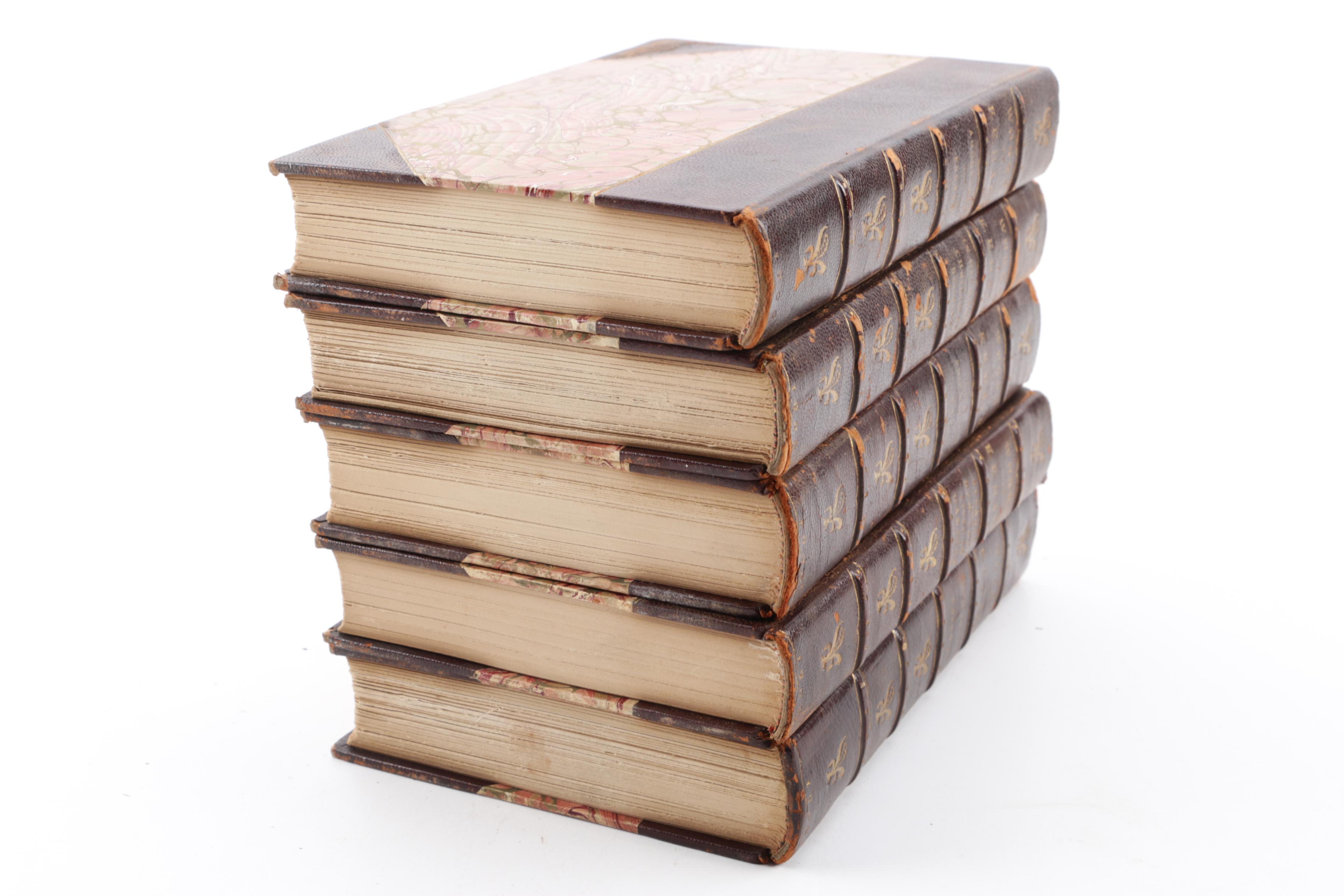 1900 "Works of Edward Everett Edward Hale" Ten Volume Set