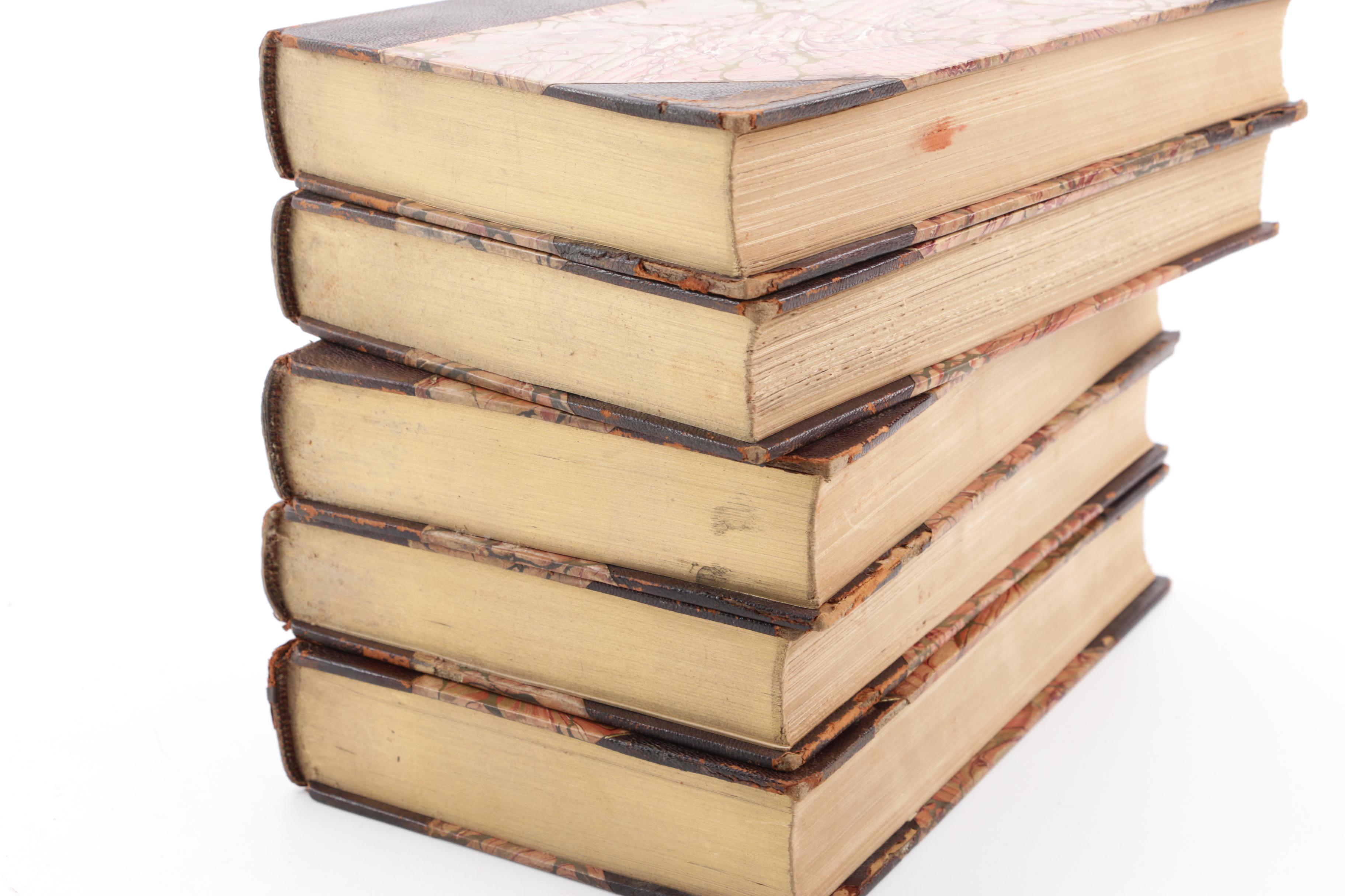 1900 "Works of Edward Everett Edward Hale" Ten Volume Set