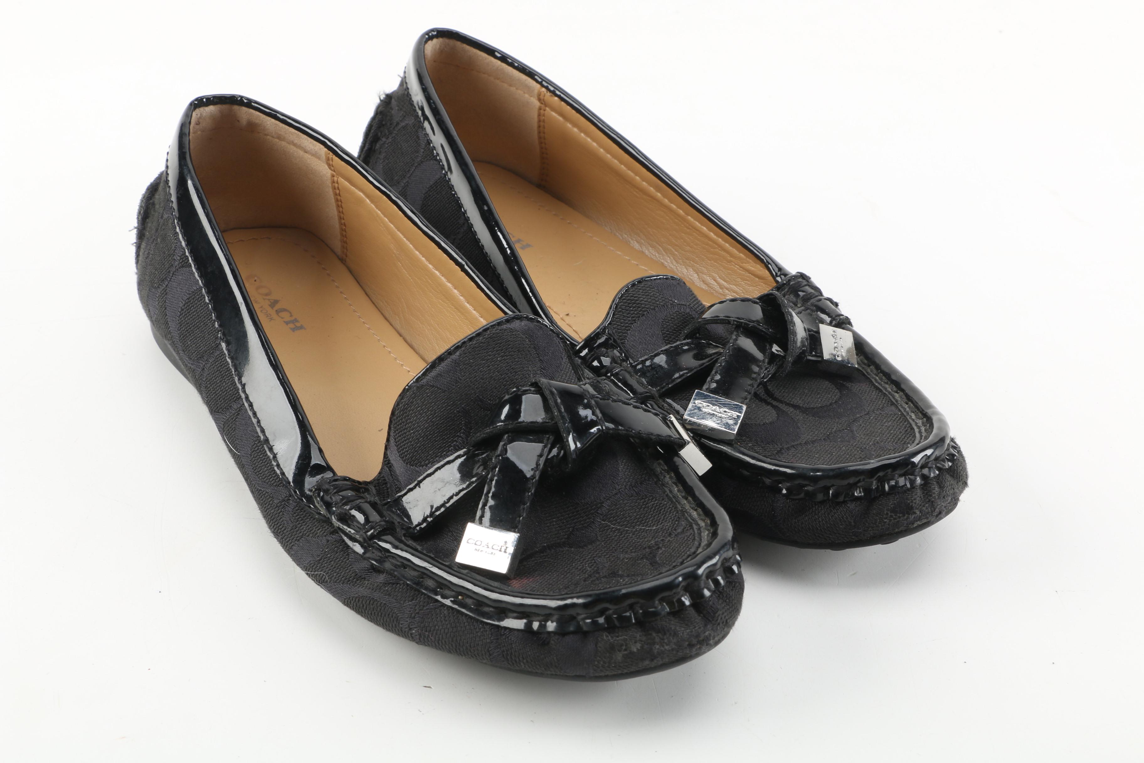 Coach Signature Driving Moccasins and Sneakers with Massimo Dutti Espadrilles