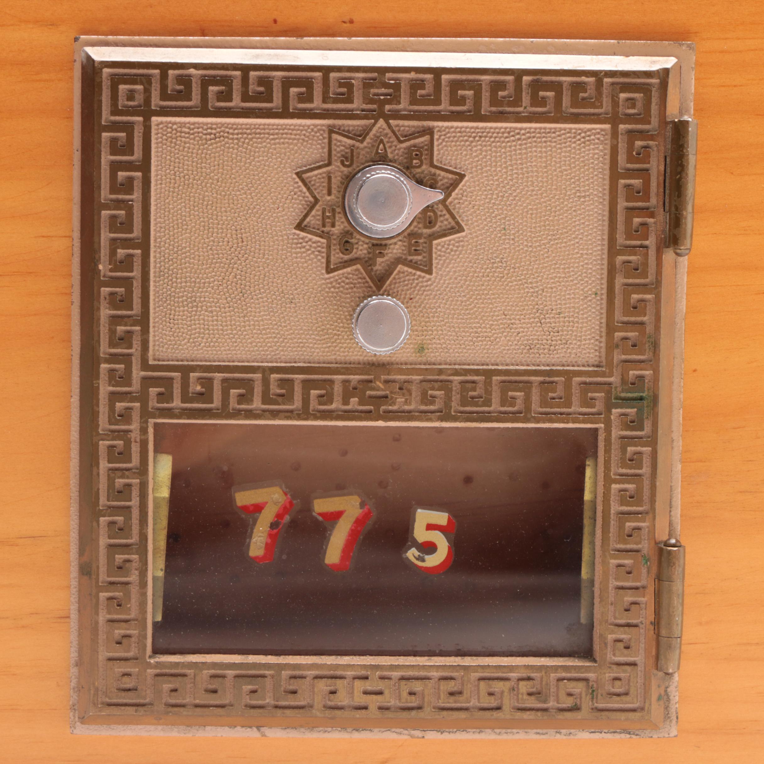 1980s "Cheers Lodge" Television Sitcom Post Office/Mail Box