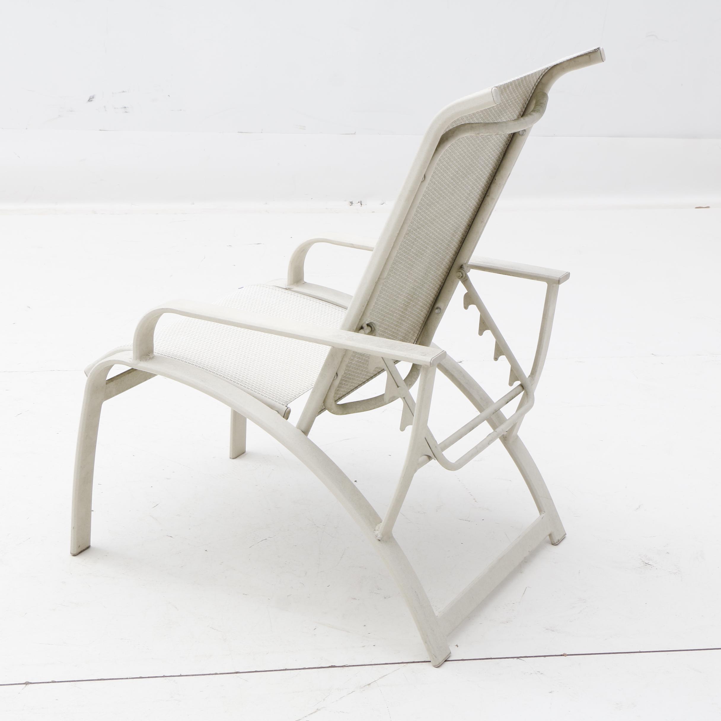 Tropitone Patio Chairs with Ottomans