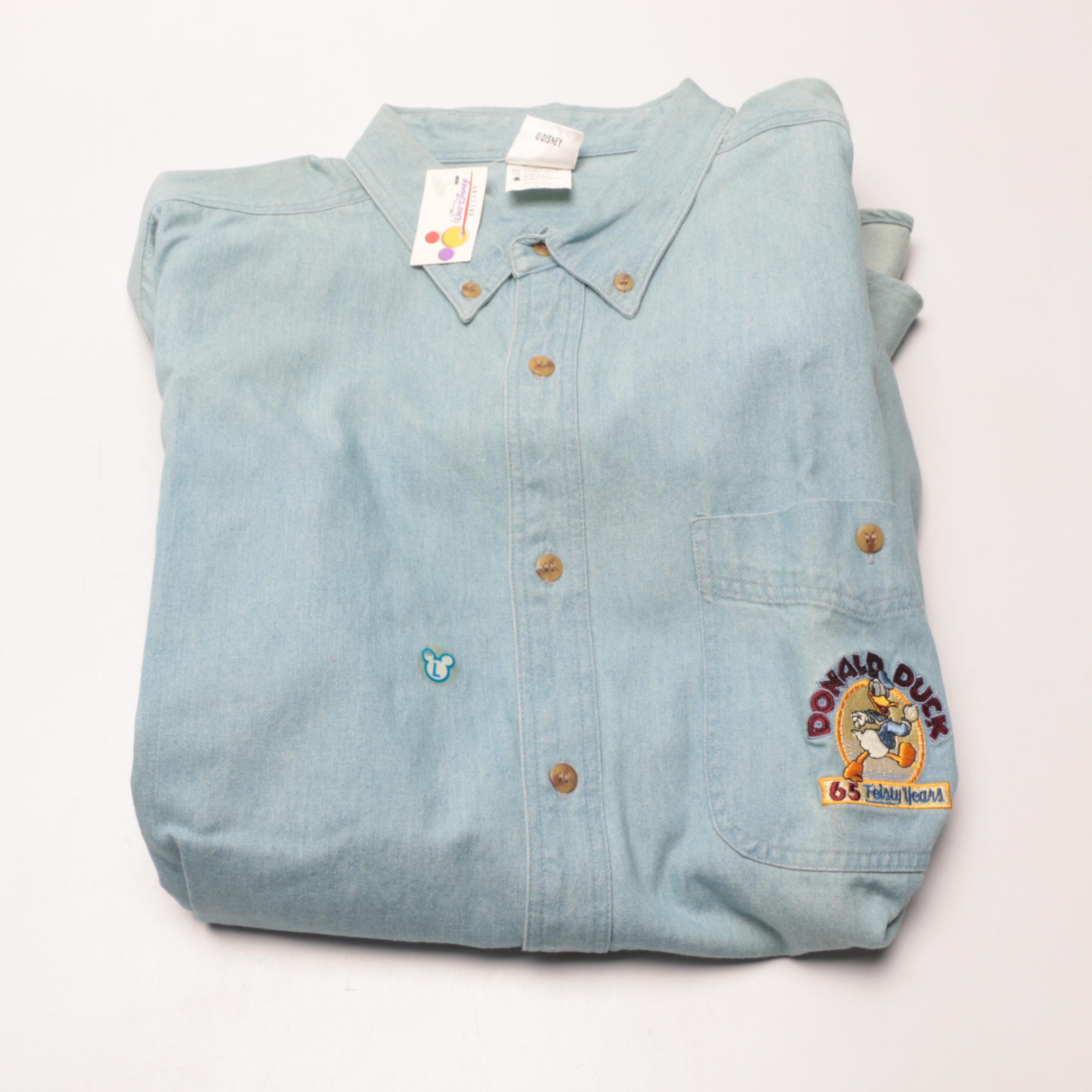 Donald Duck-Themed Clothing and Jacket